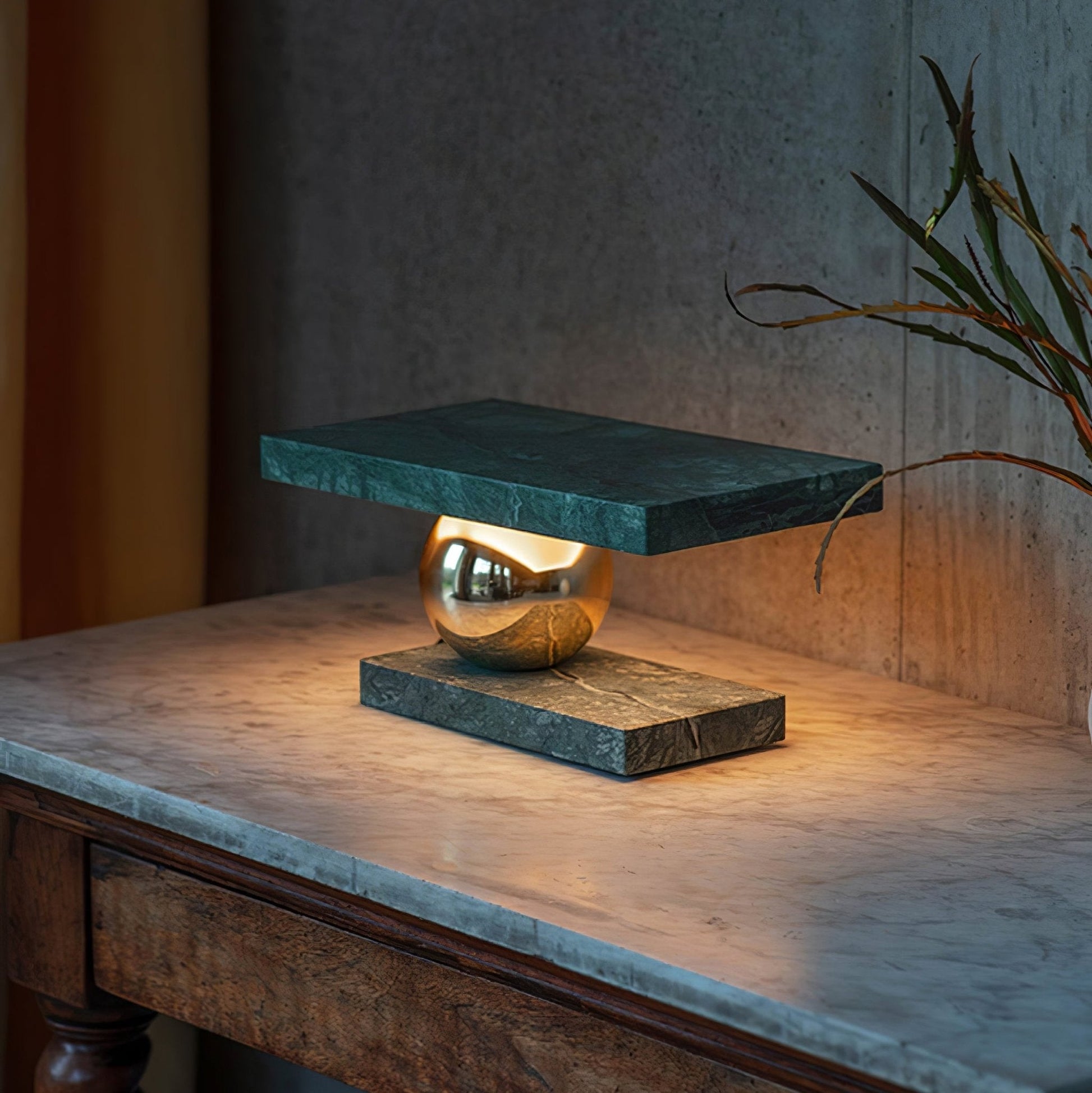 Andrew Modern Marble Table Lamp - Blowlighting