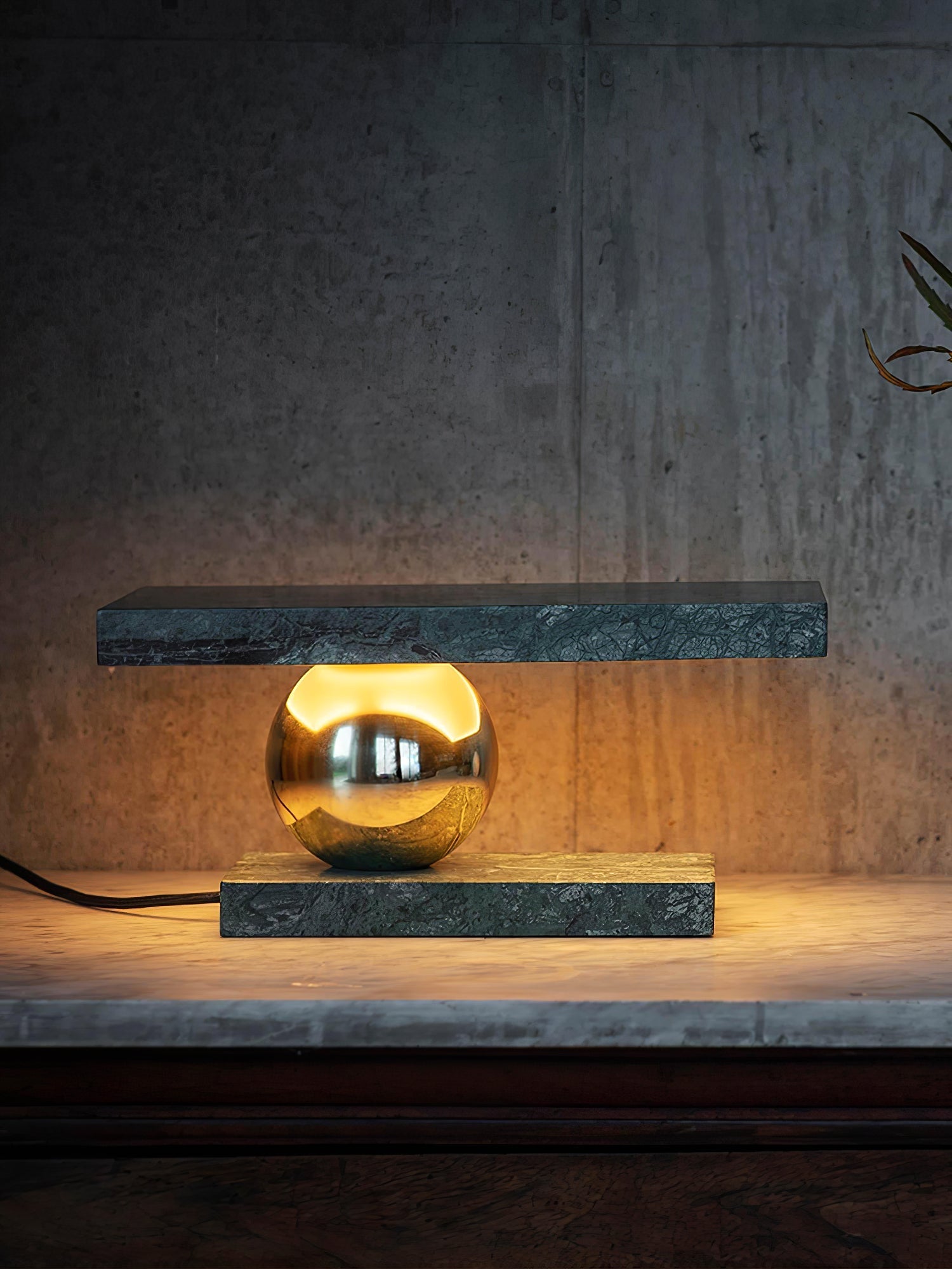 Andrew Modern Marble Table Lamp - Blowlighting