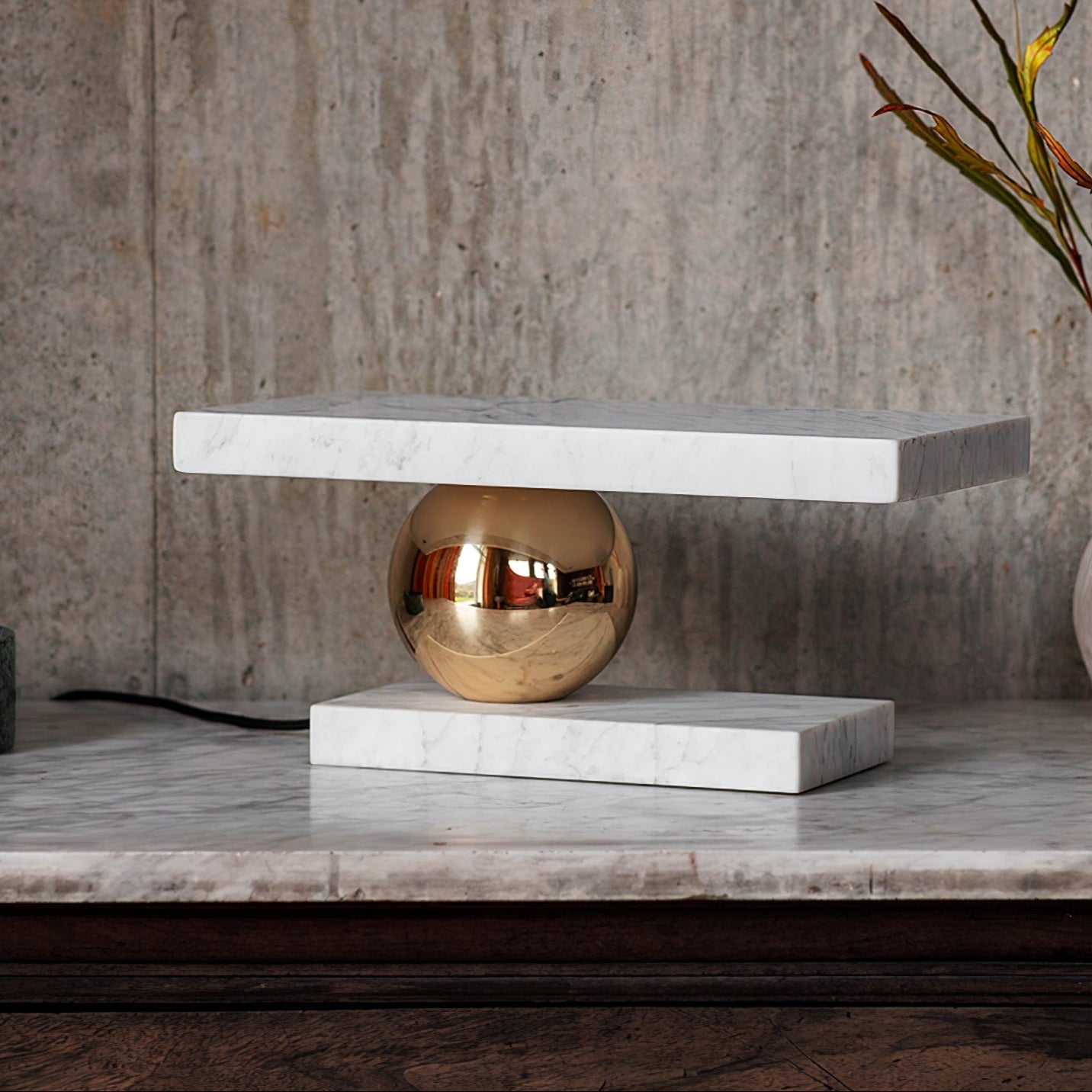 Andrew Modern Marble Table Lamp - Blowlighting