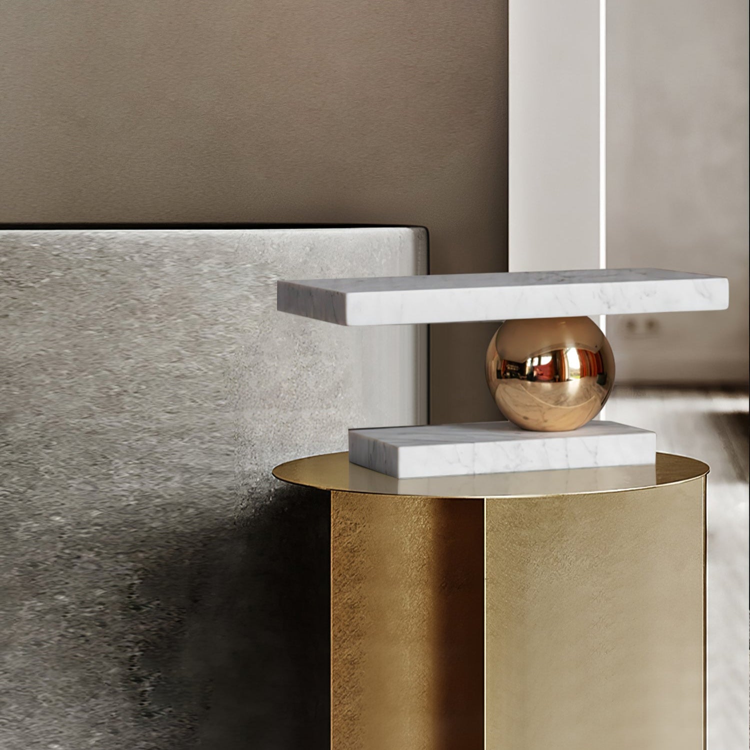 Andrew Modern Marble Table Lamp - Blowlighting