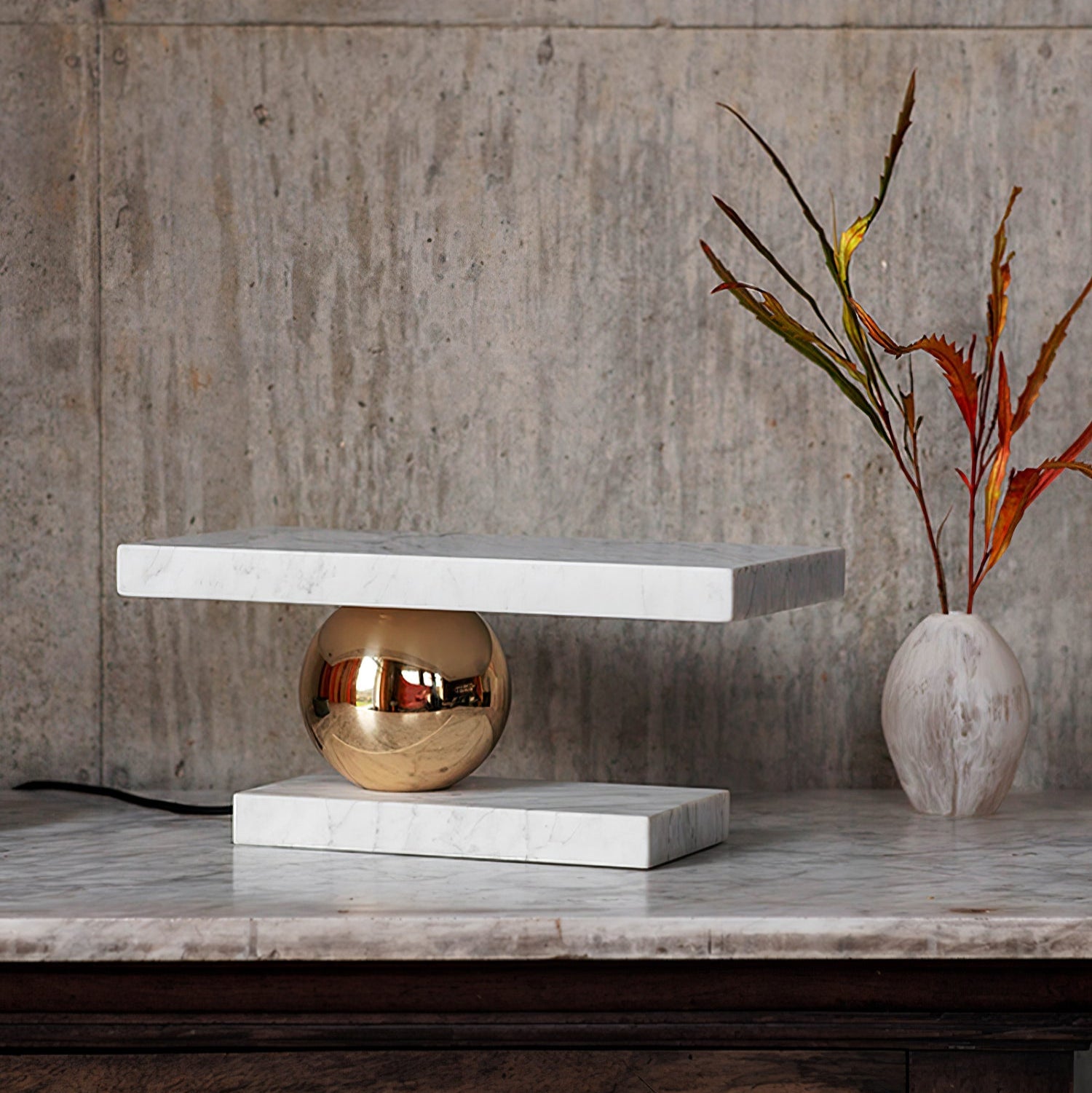 Andrew Modern Marble Table Lamp - Blowlighting