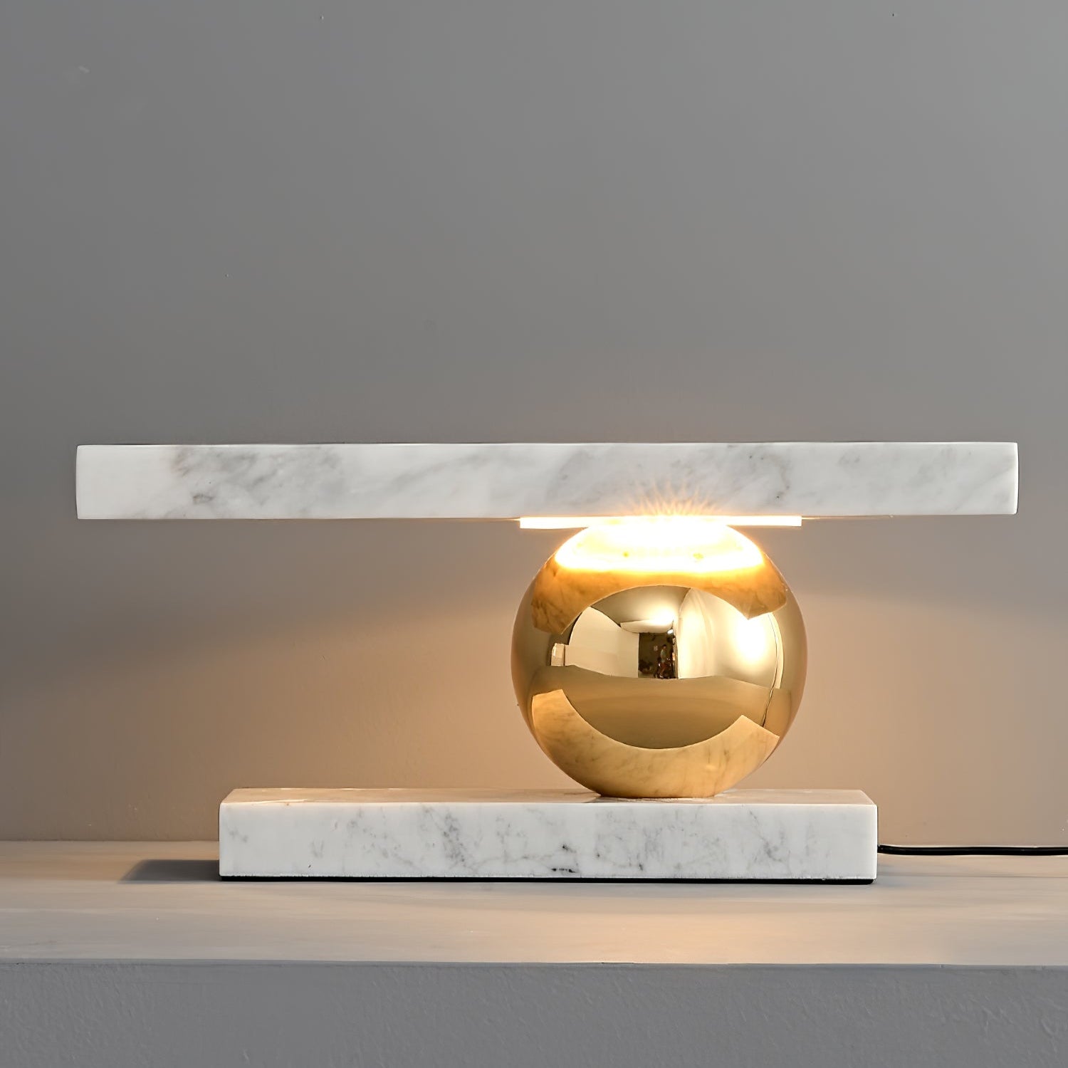 Andrew Modern Marble Table Lamp - Blowlighting