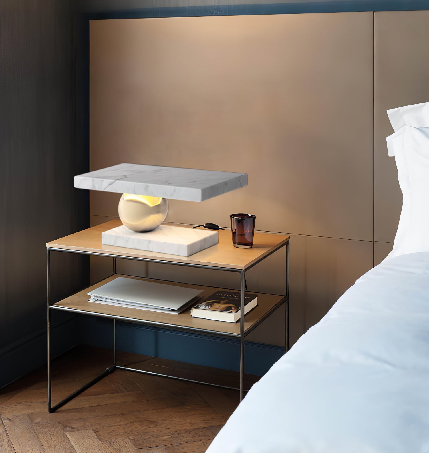 Andrew Modern Marble Table Lamp - Blowlighting