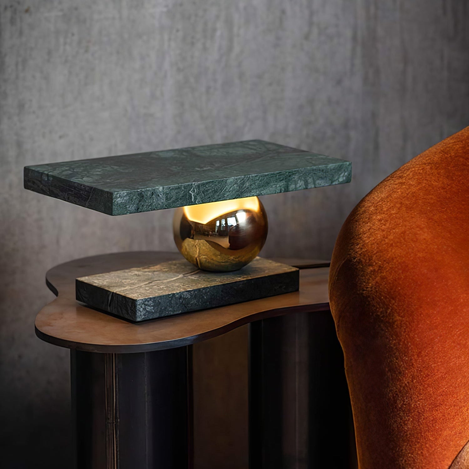 Andrew Modern Marble Table Lamp - Blowlighting