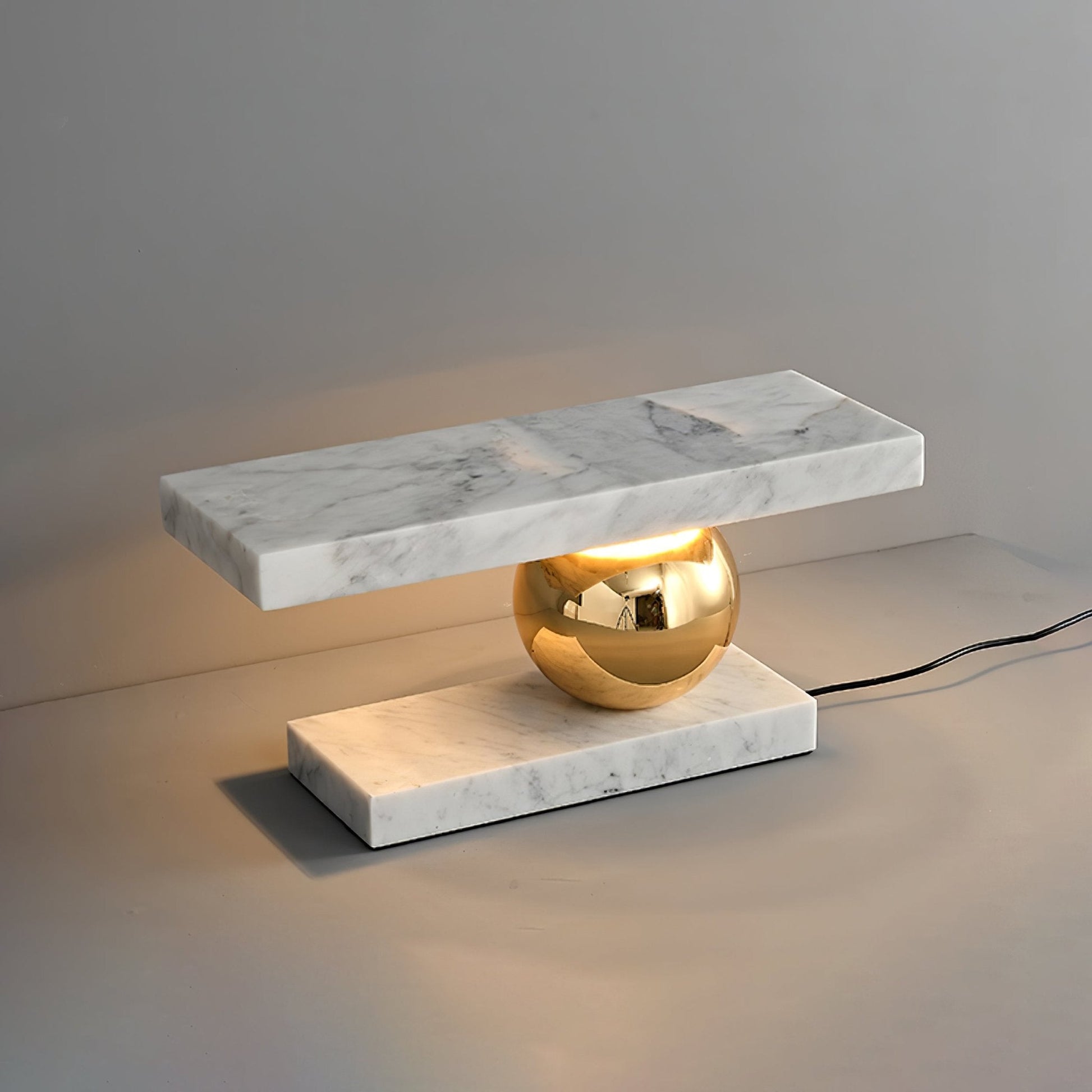 Andrew Modern Marble Table Lamp - Blowlighting