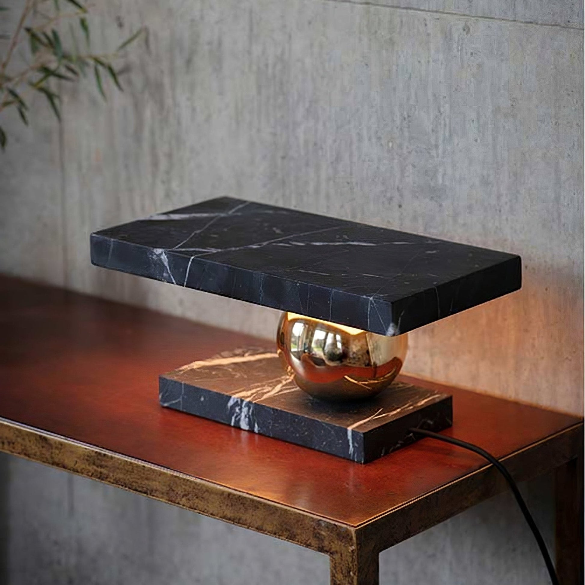 Andrew Modern Marble Table Lamp - Blowlighting
