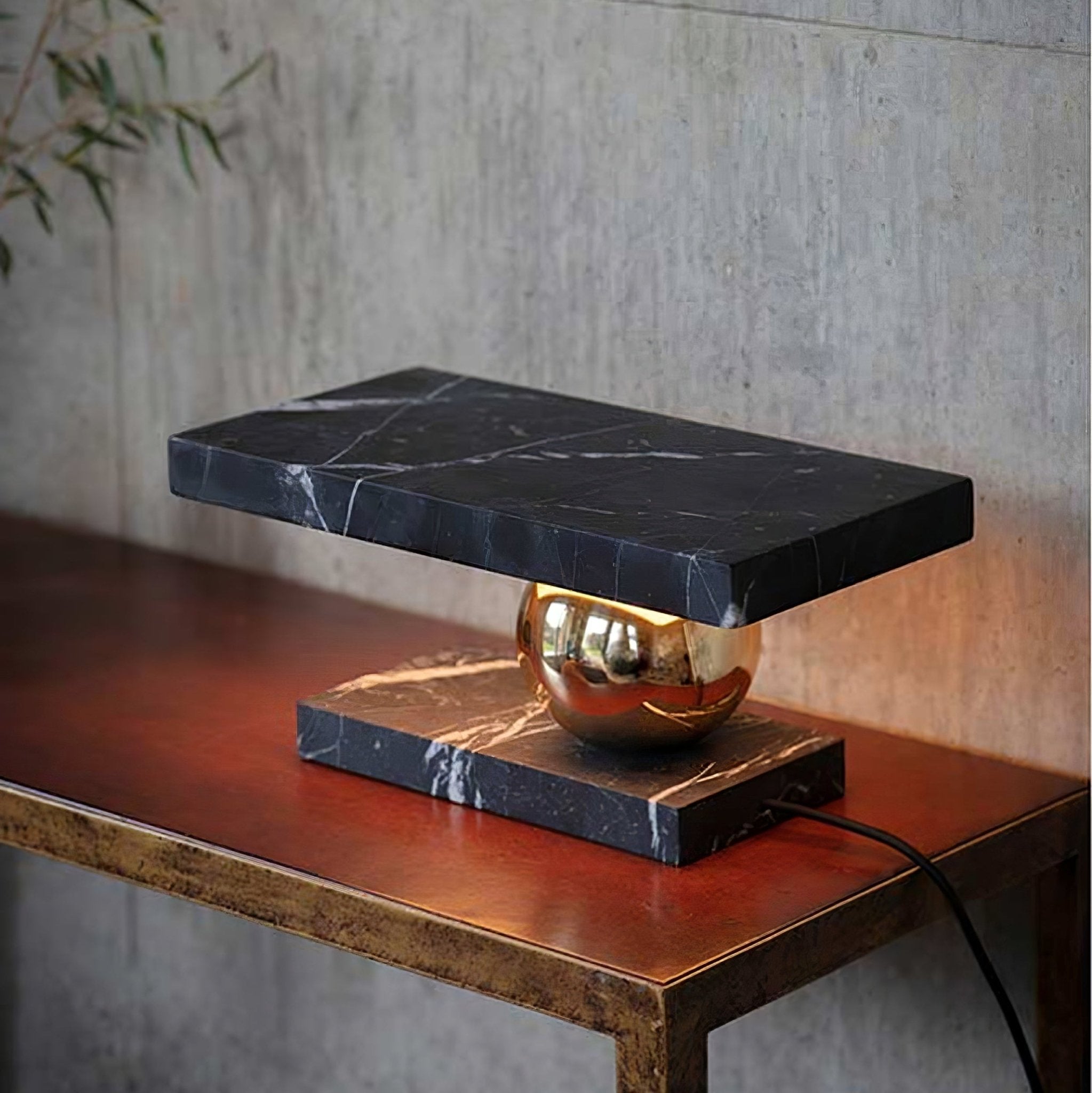 Andrew Modern Marble Table Lamp - Blowlighting