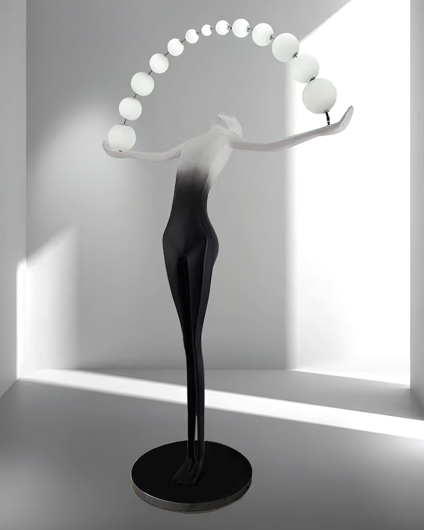 Luminara Gradient Sculptural Floor Lamp - Blowlighting