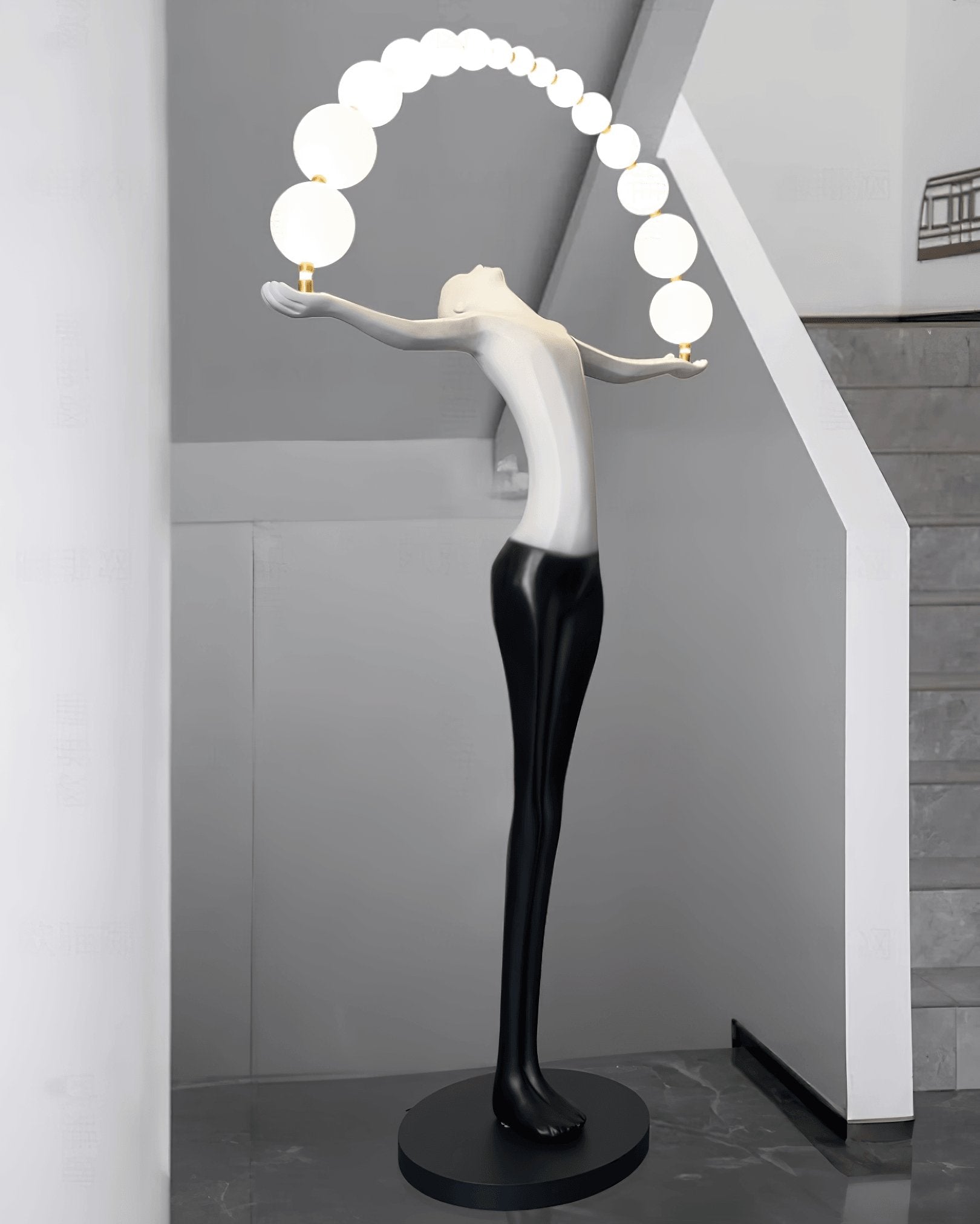 Luminara Gradient Sculptural Floor Lamp - Blowlighting