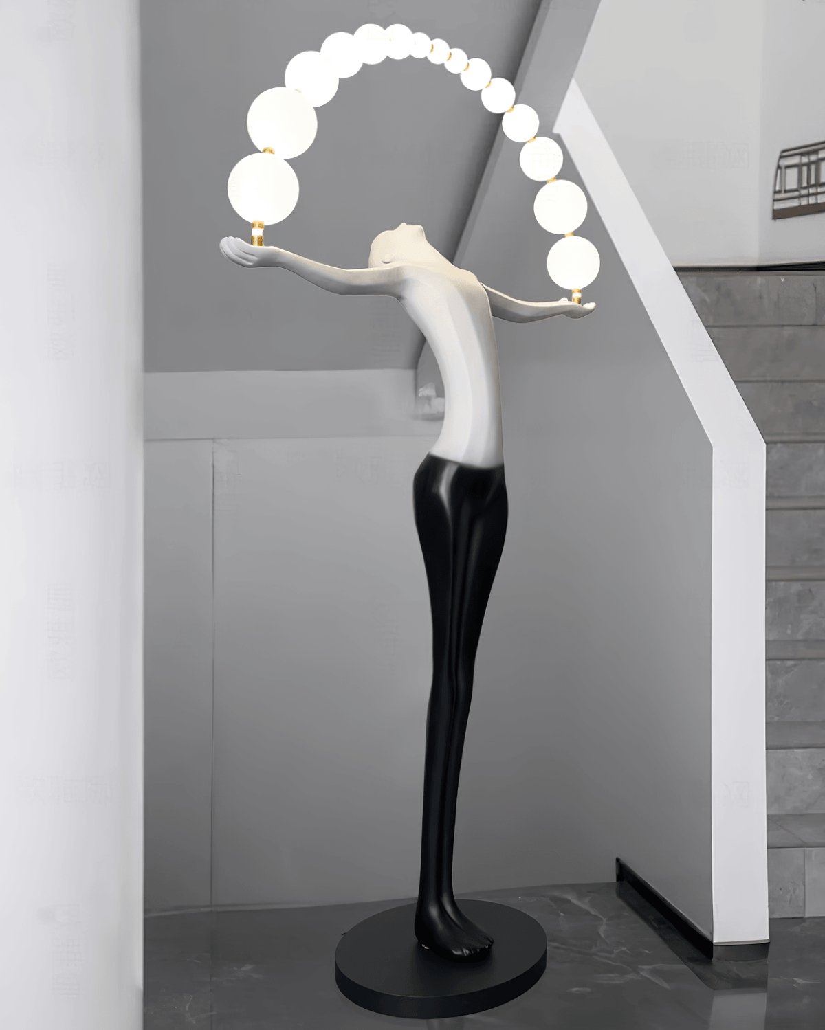Luminara Gradient Sculptural Floor Lamp - Blowlighting