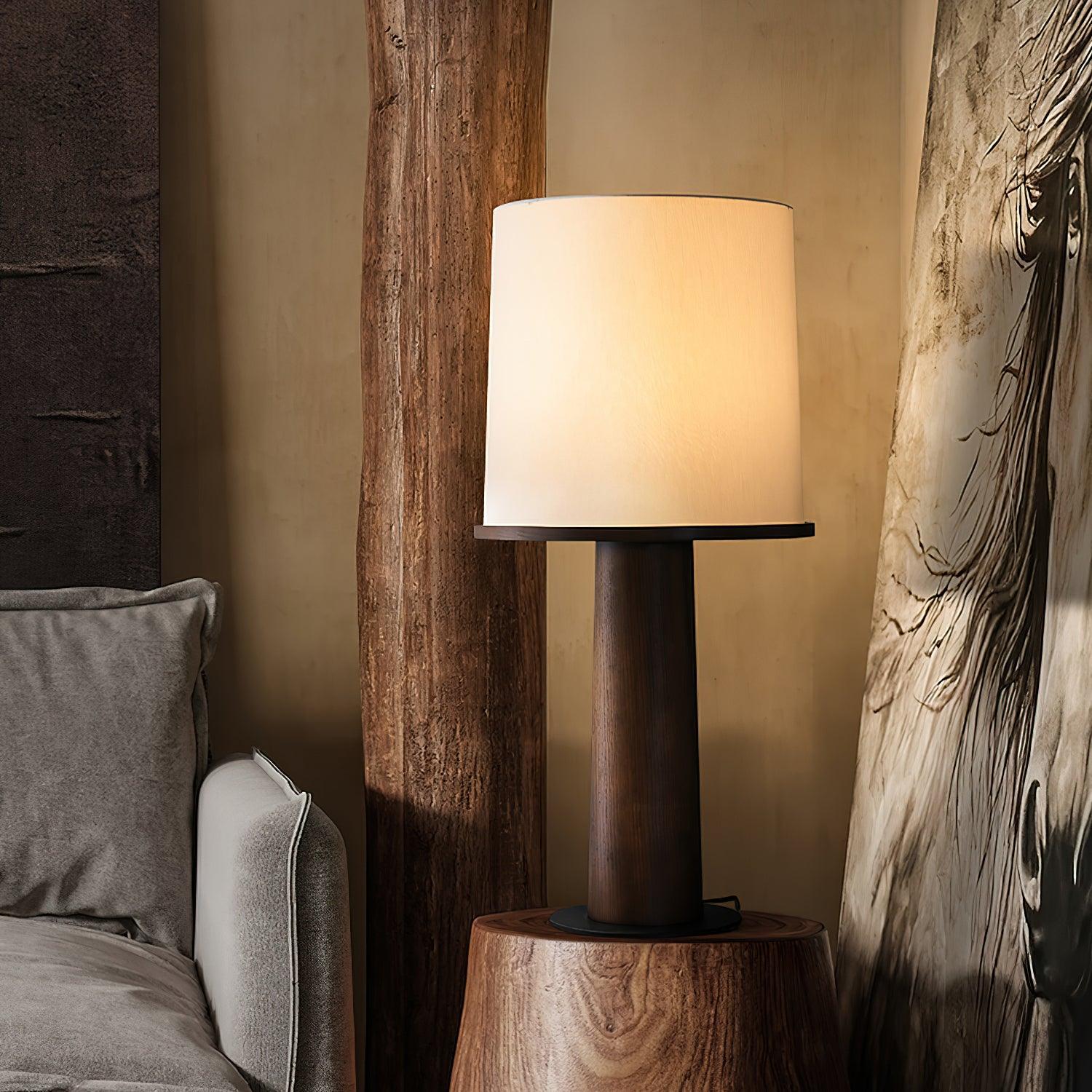 Jennifer Modern Wood Table Lamp - Blowlighting
