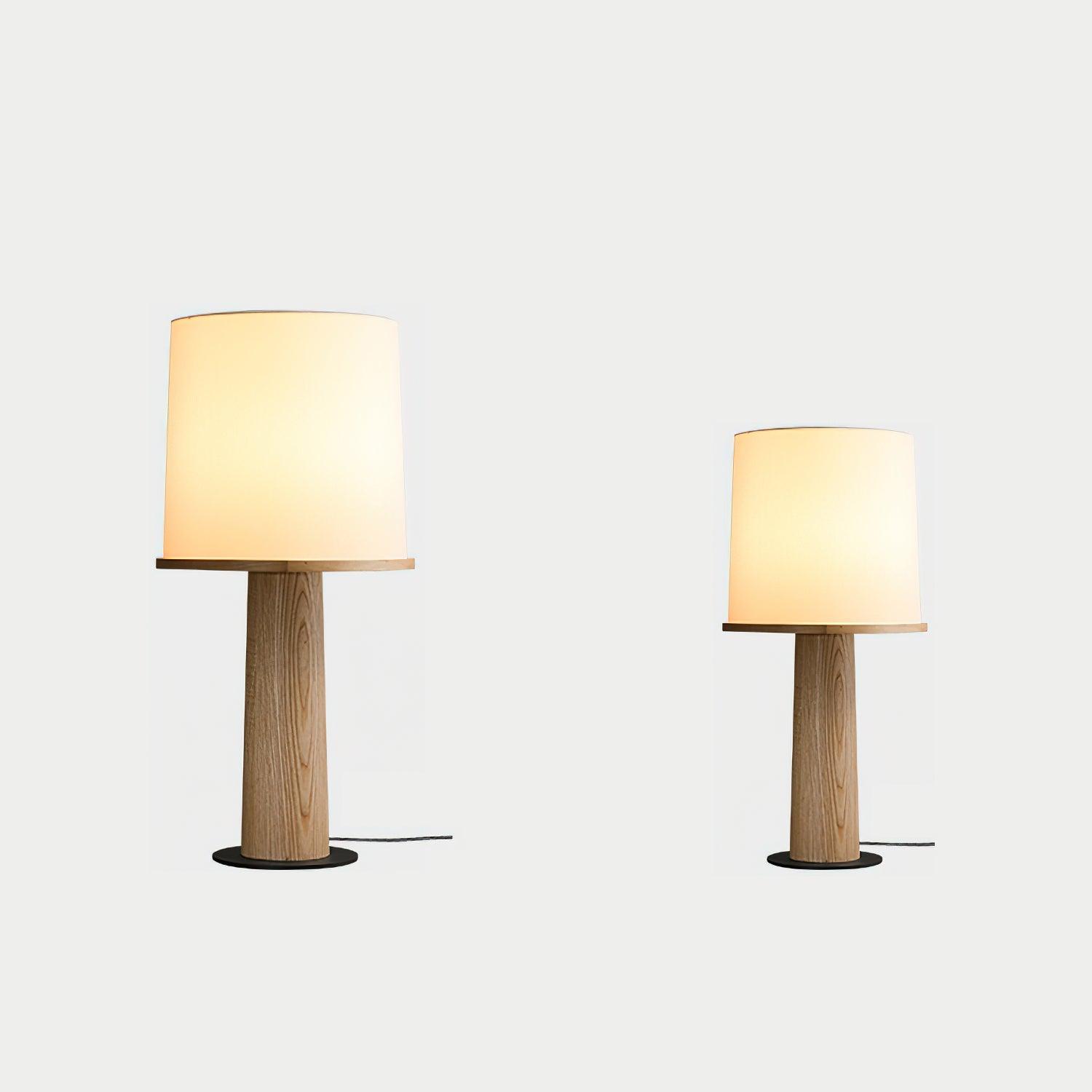 Jennifer Modern Wood Table Lamp - Blowlighting