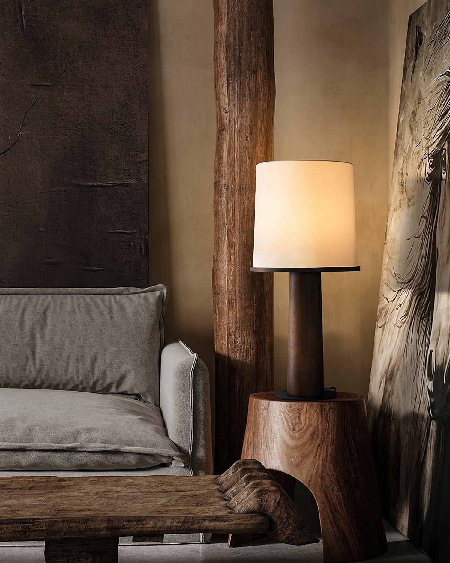Jennifer Modern Wood Table Lamp - Blowlighting