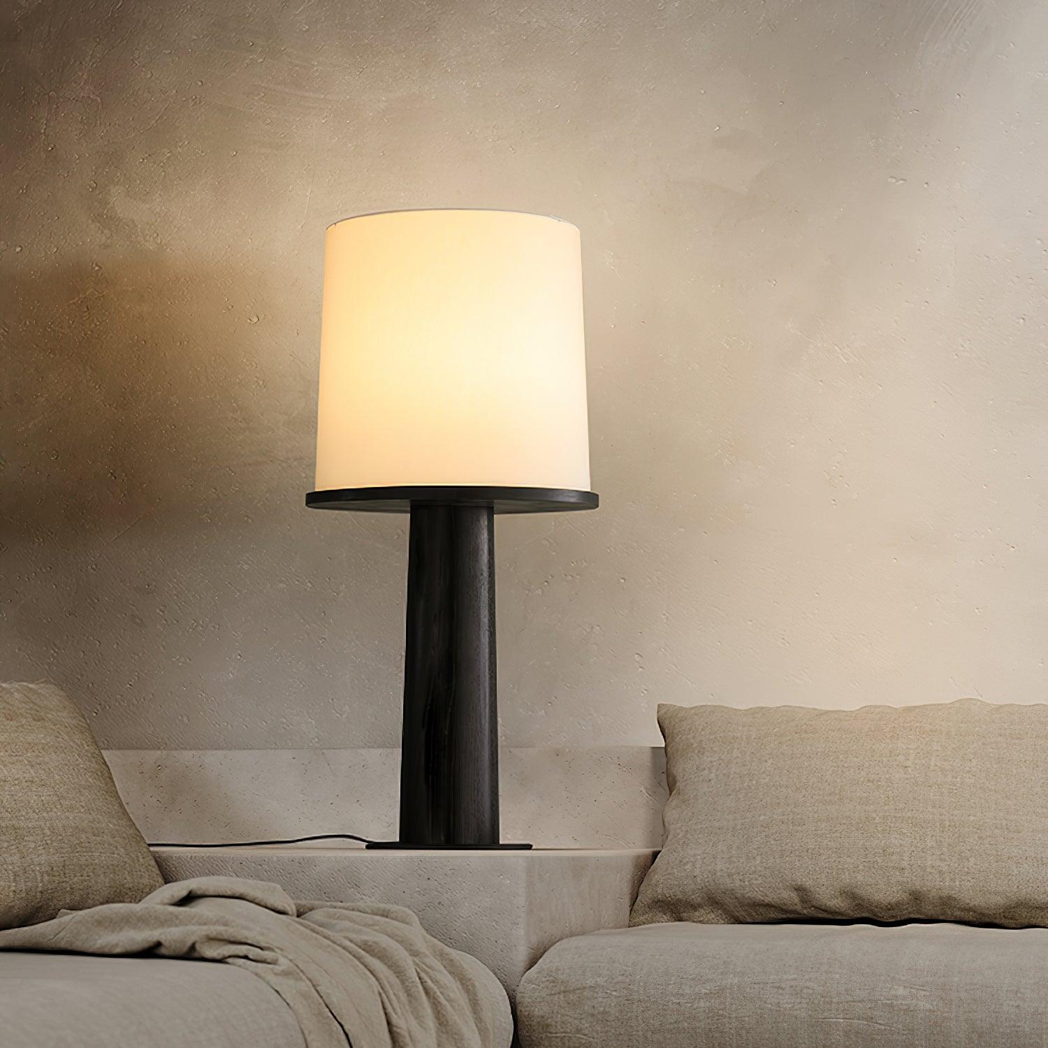 Jennifer Modern Wood Table Lamp - Blowlighting