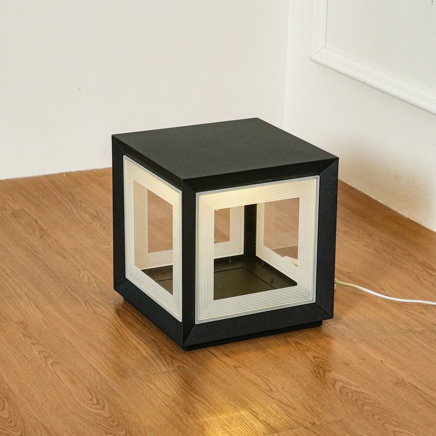 Light Cube Outdoor Post Light - Blowlighting
