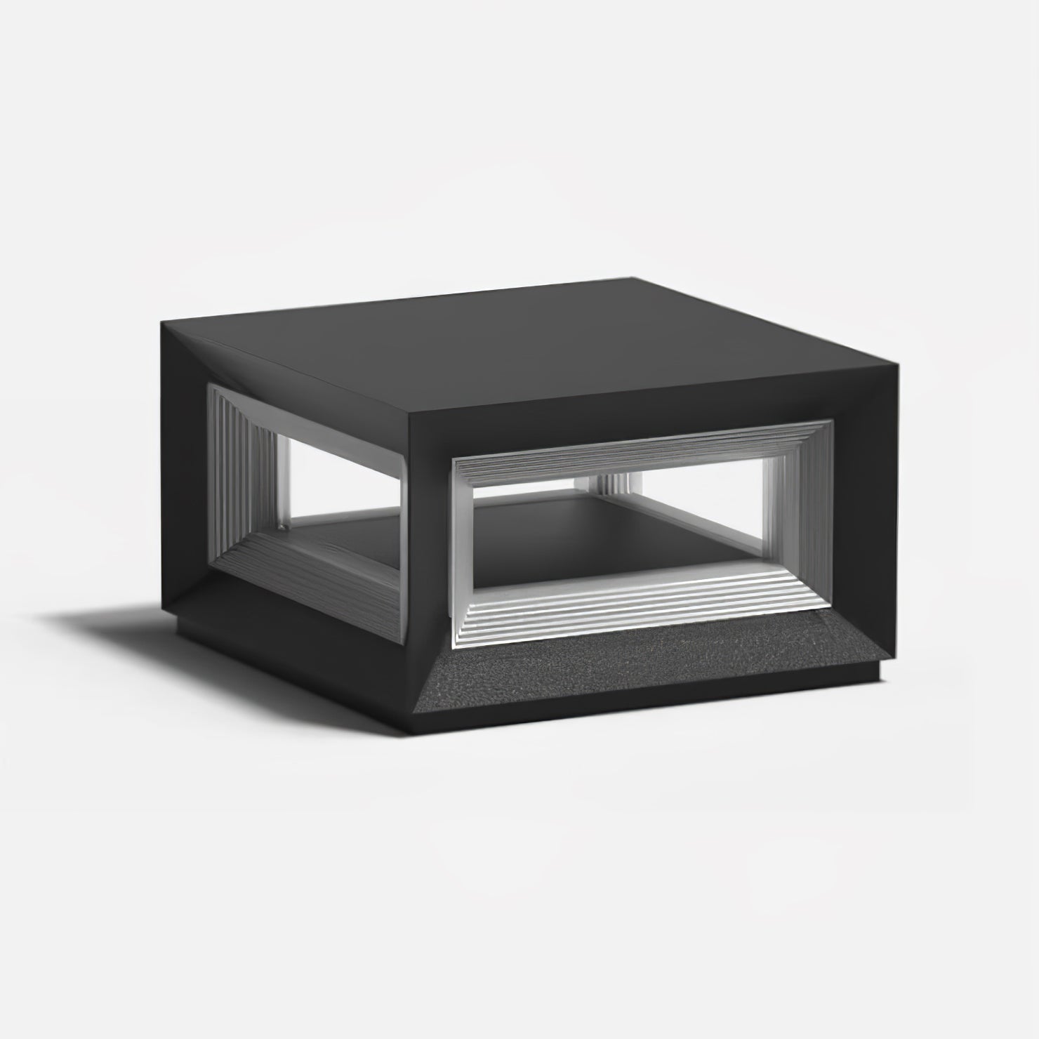 Light Cube Outdoor Post Light - Blowlighting