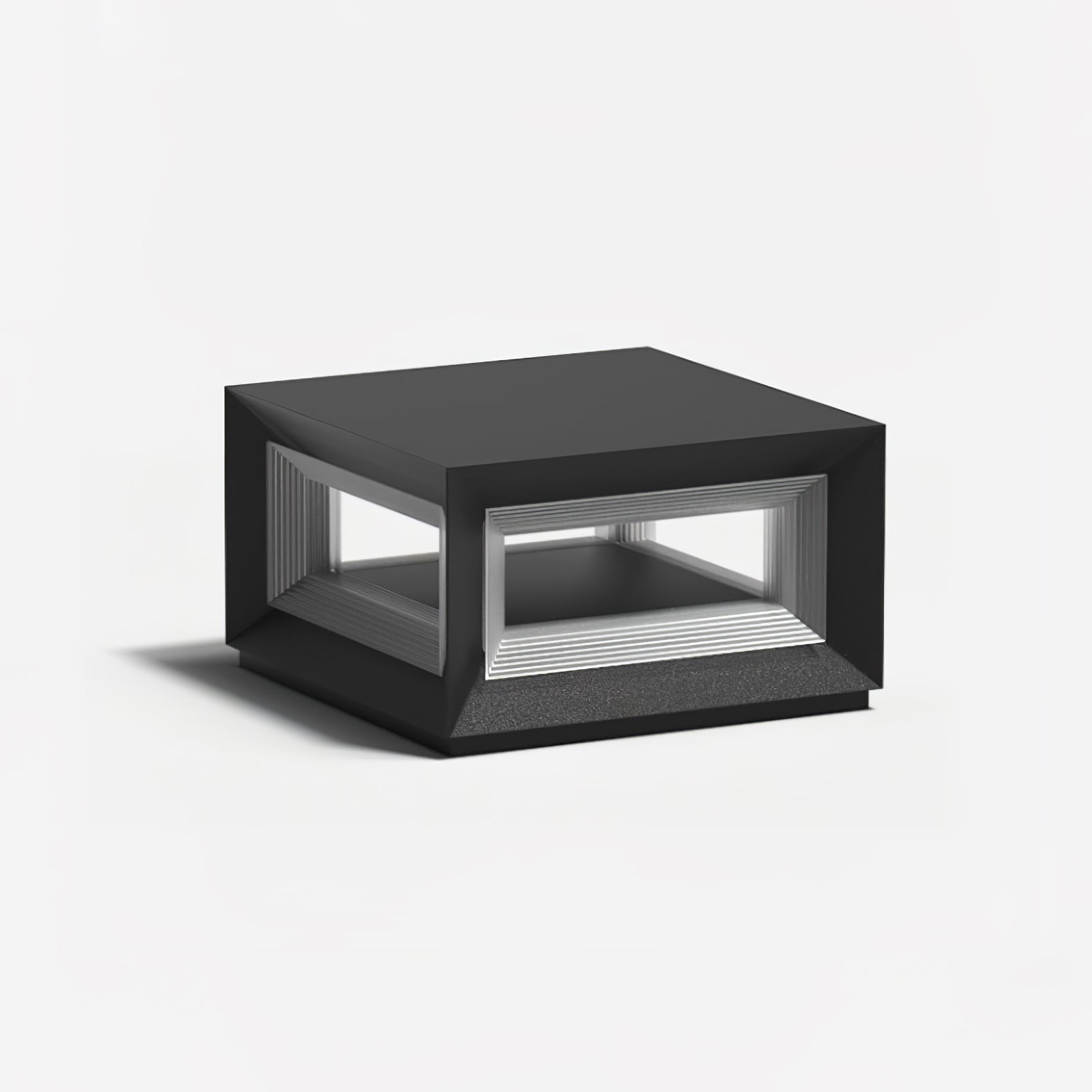 Light Cube Outdoor Post Light - Blowlighting