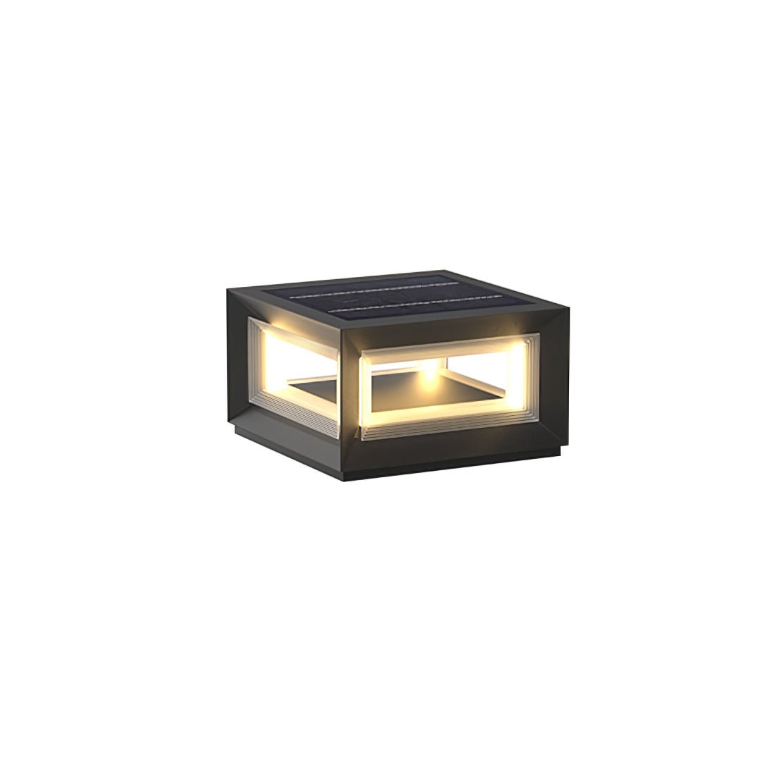 Light Cube Outdoor Post Light - Blowlighting