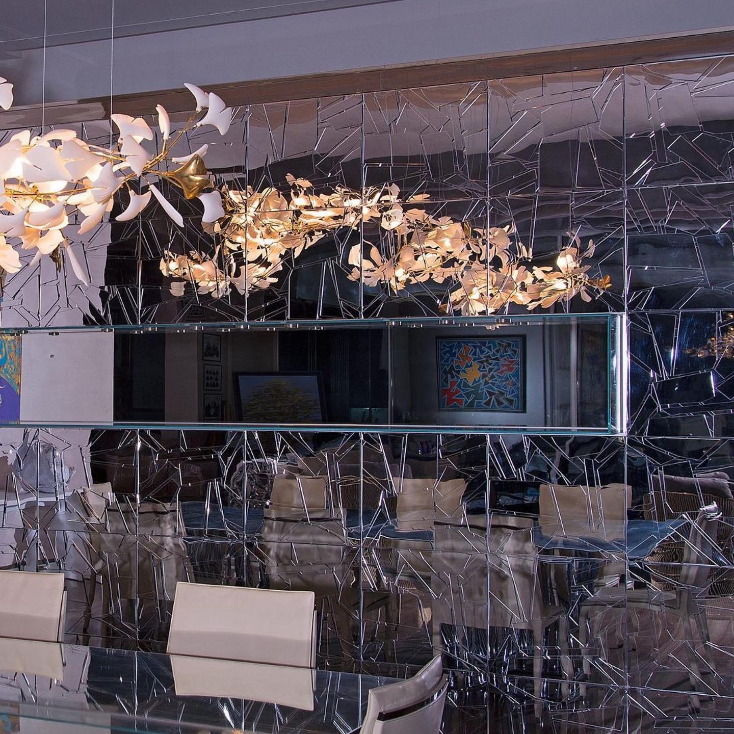 Gingko Chandelier G - Blowlighting