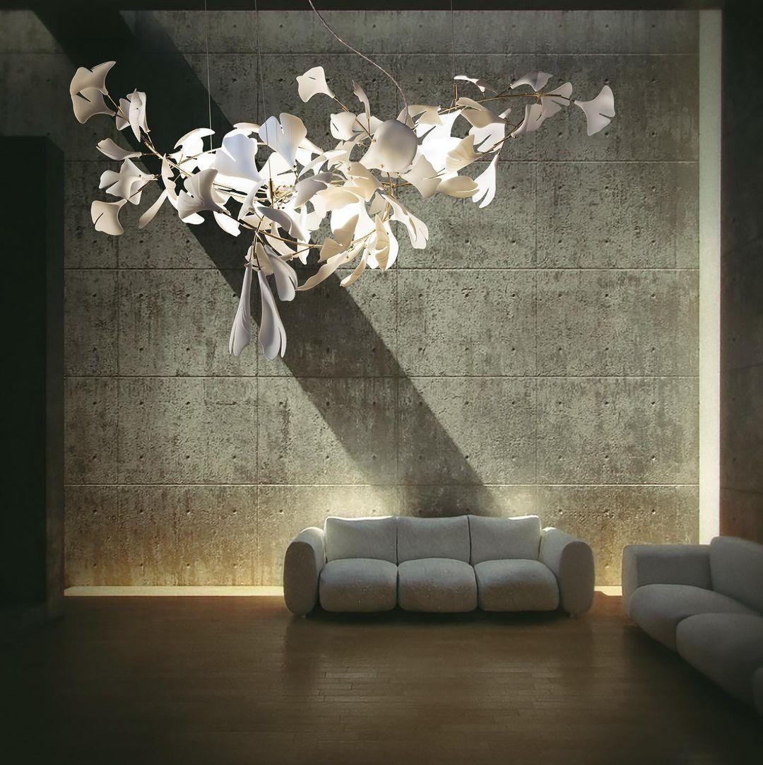 Gingko Chandelier G - Blowlighting