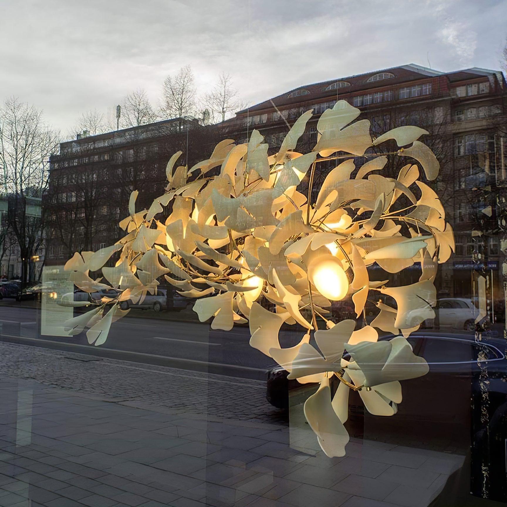 Gingko Chandelier G - Blowlighting