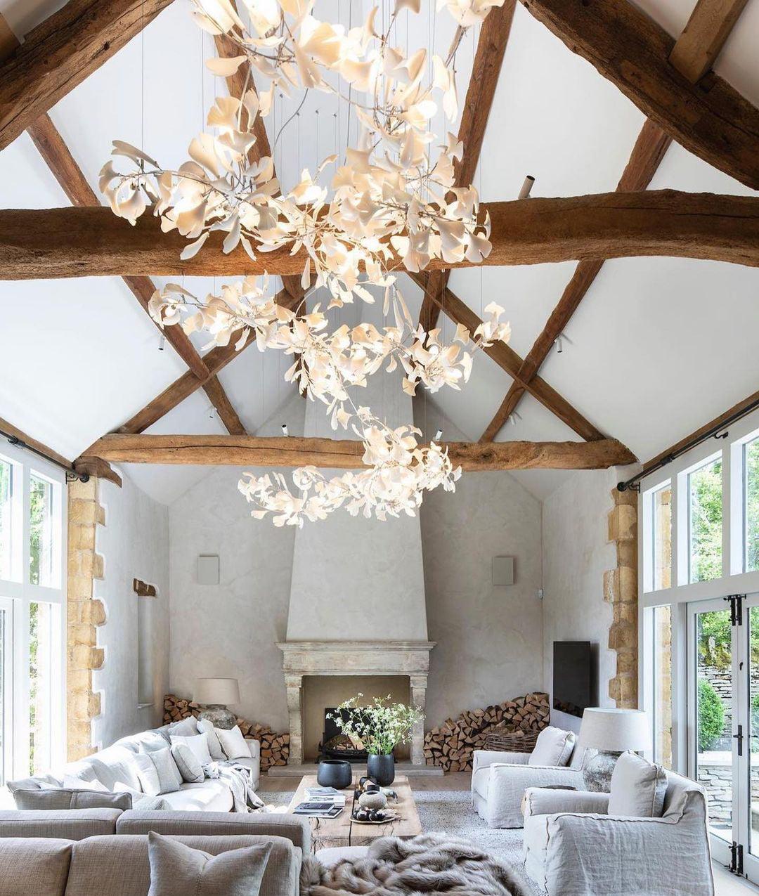 Gingko Chandelier G - Blowlighting