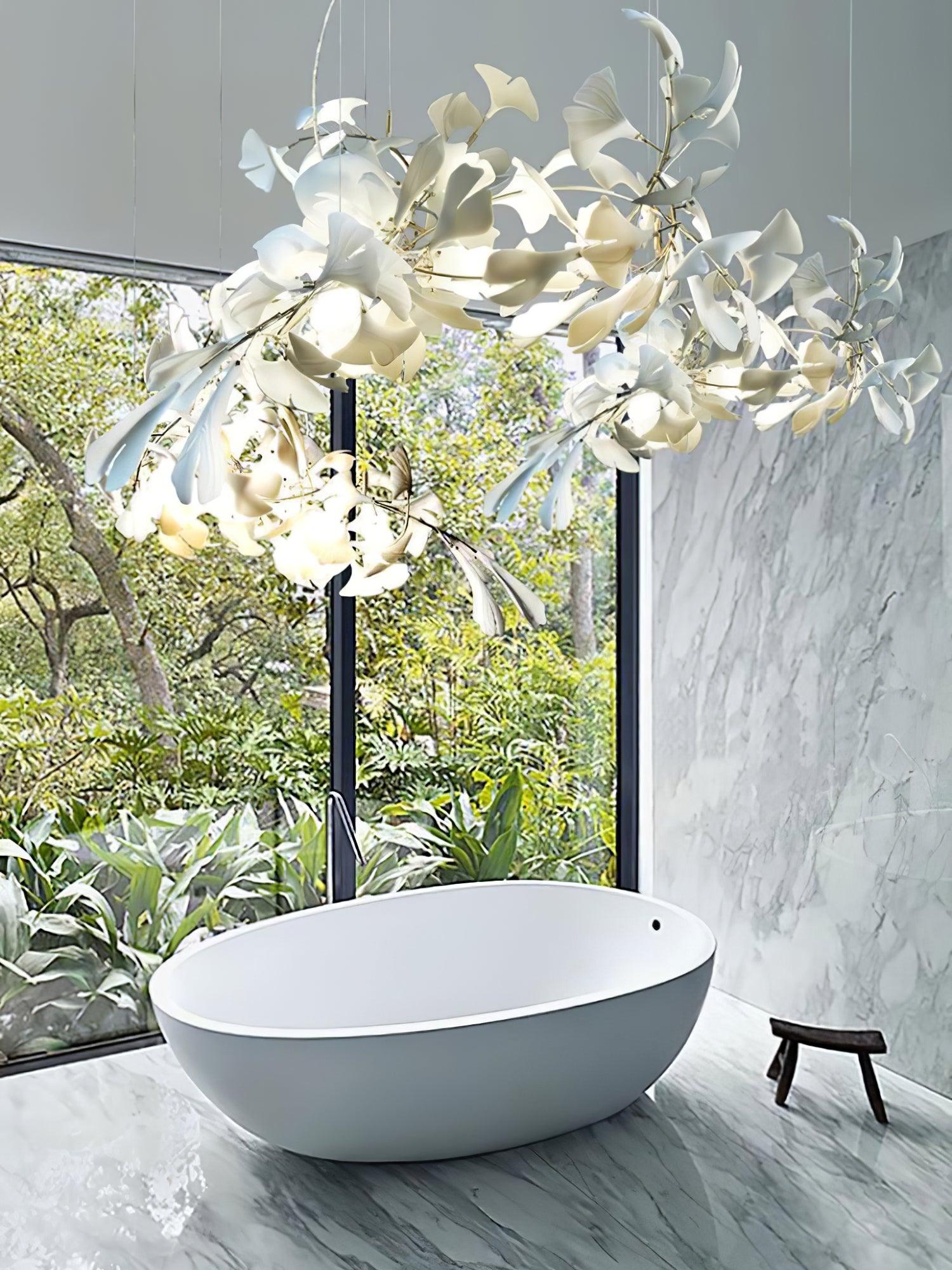 Gingko Chandelier G - Blowlighting