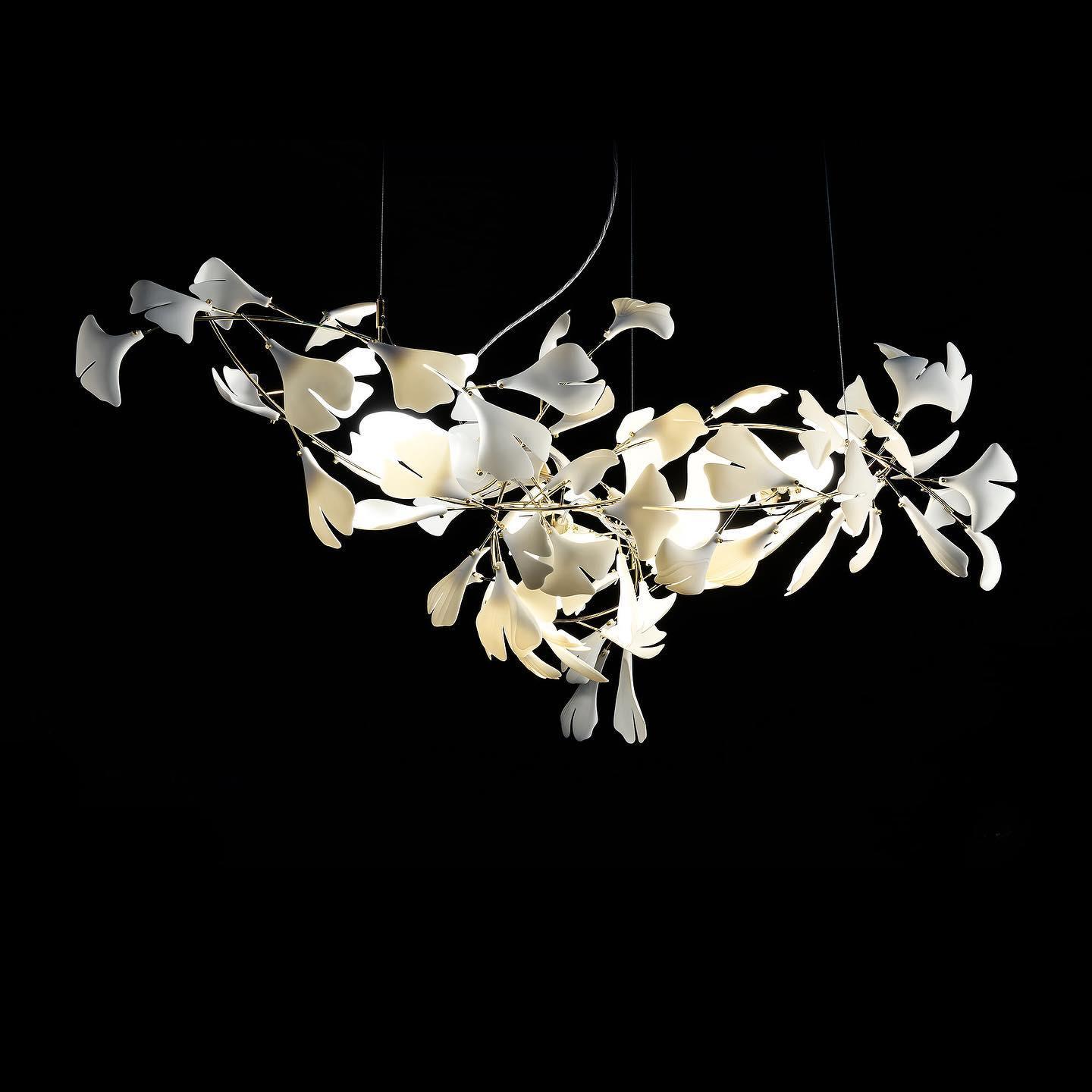 Gingko Chandelier G - Blowlighting