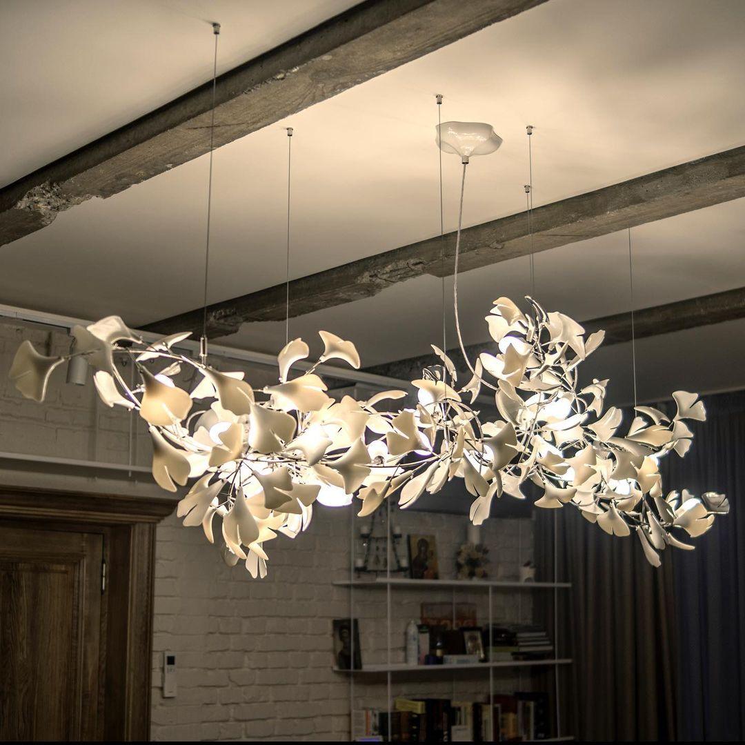 Gingko Chandelier G - Blowlighting