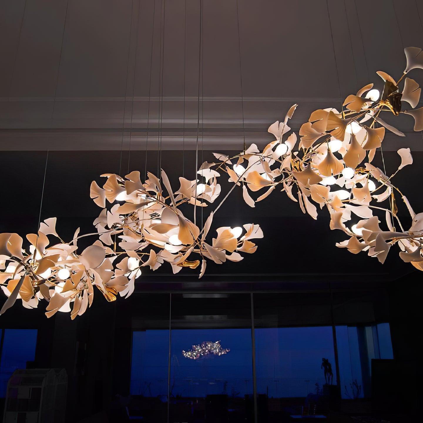 Gingko Chandelier G - Blowlighting
