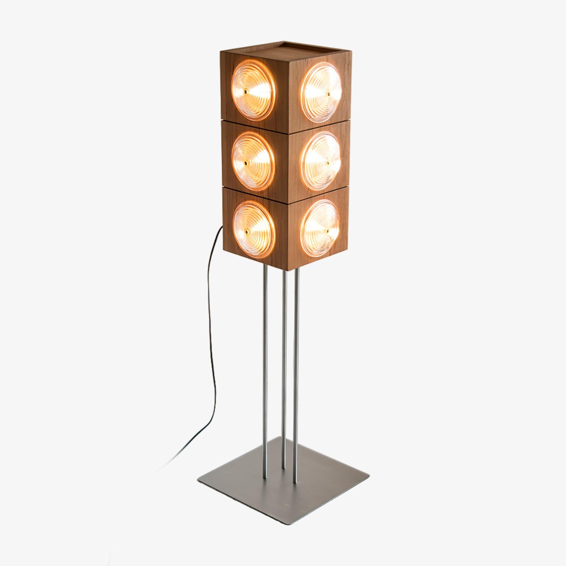 Avraearae Modular Wood Floor Lamp - Blowlighting