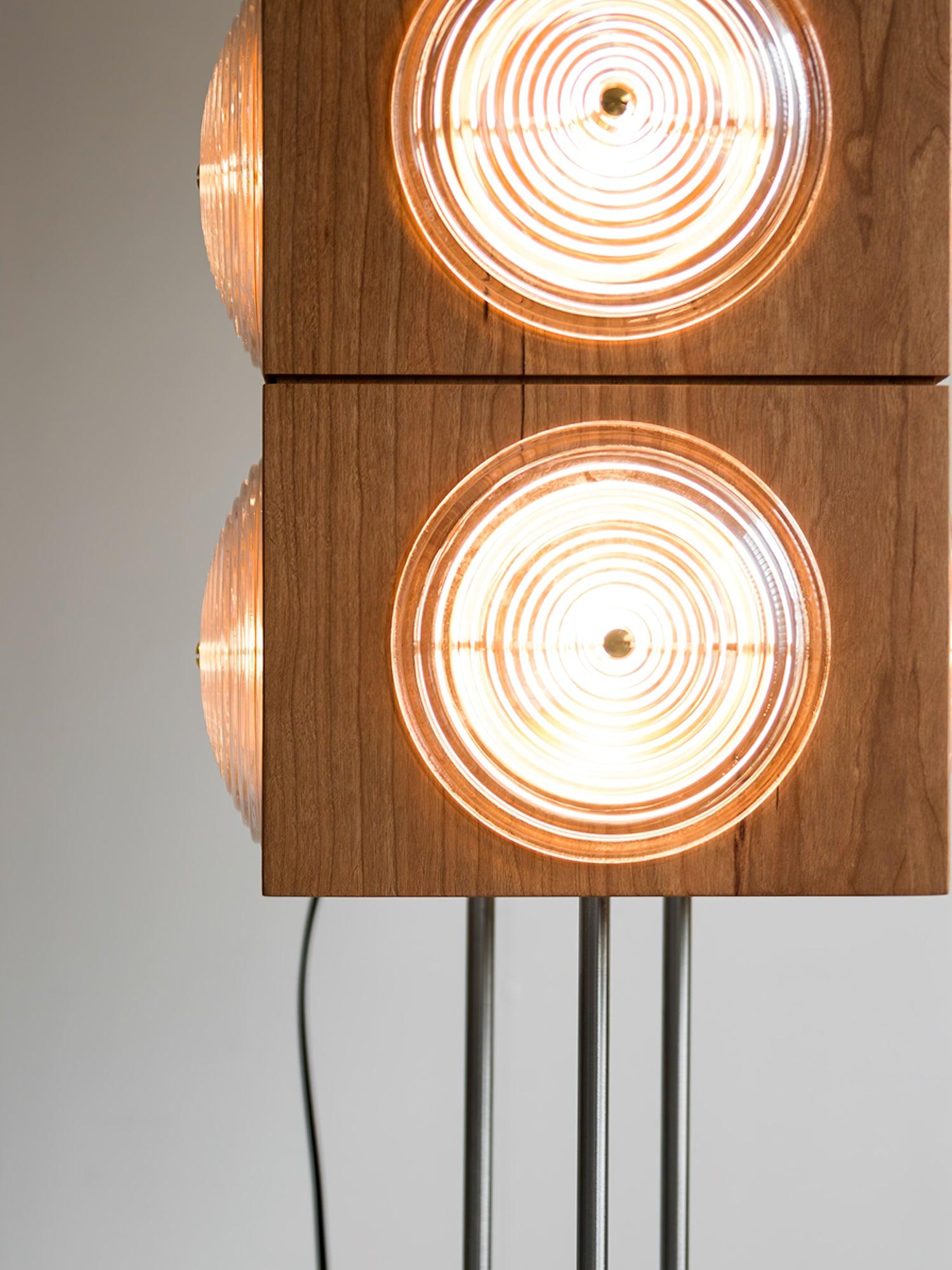 Avraearae Modular Wood Floor Lamp - Blowlighting