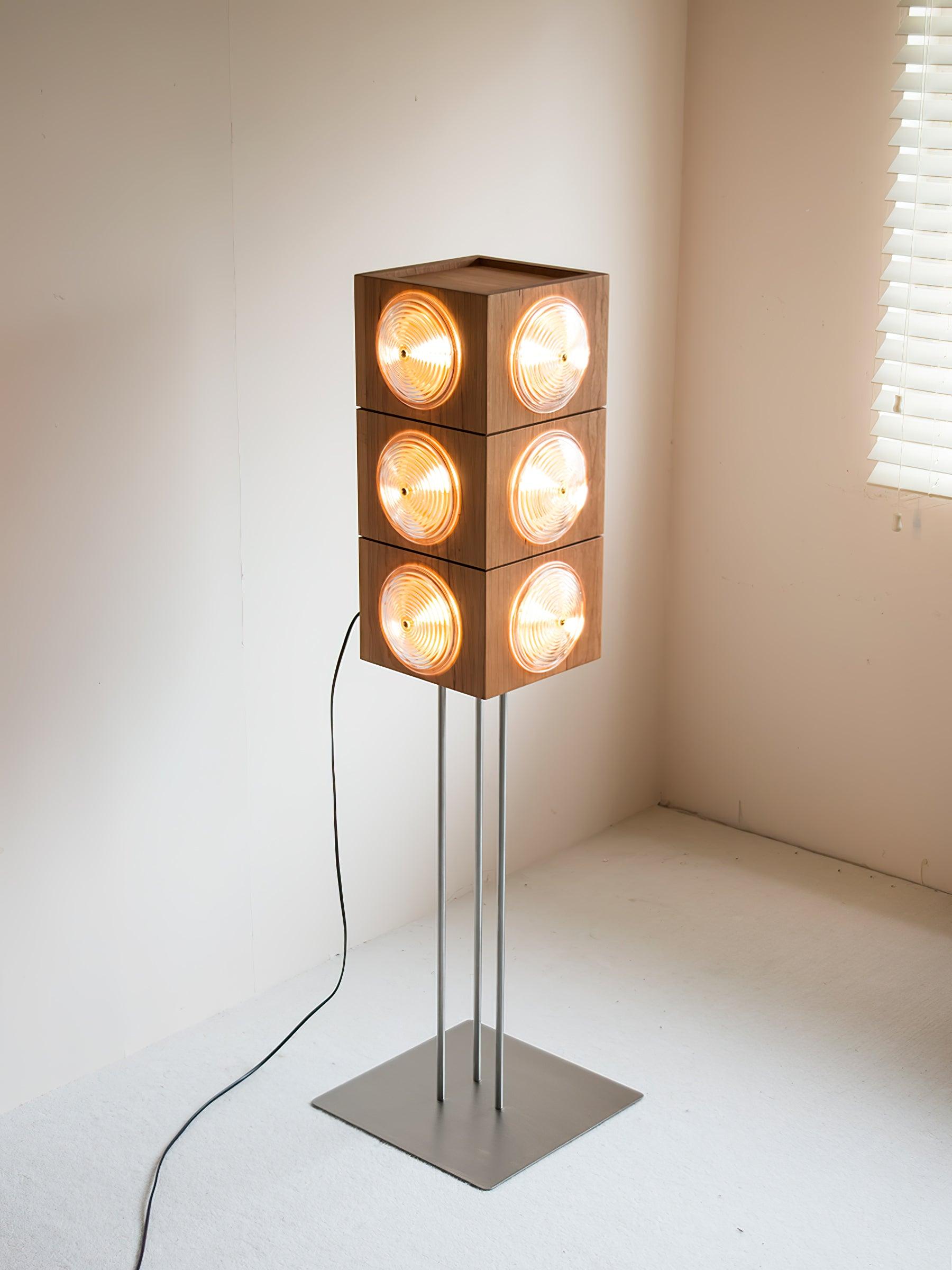 Avraearae Modular Wood Floor Lamp - Blowlighting