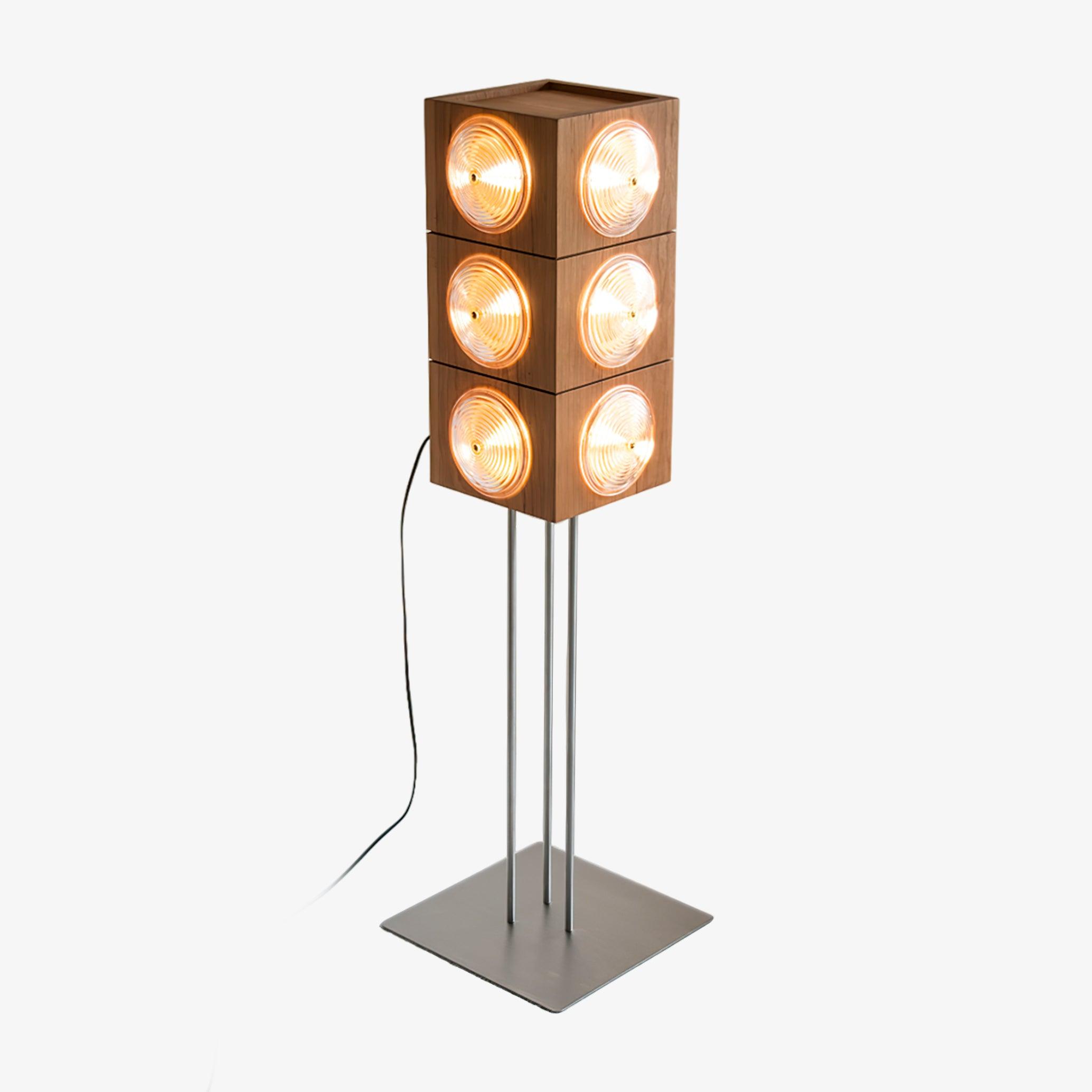 Avraearae Modular Wood Floor Lamp - Blowlighting