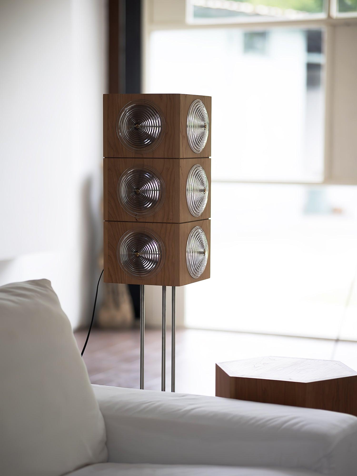 Avraearae Modular Wood Floor Lamp - Blowlighting