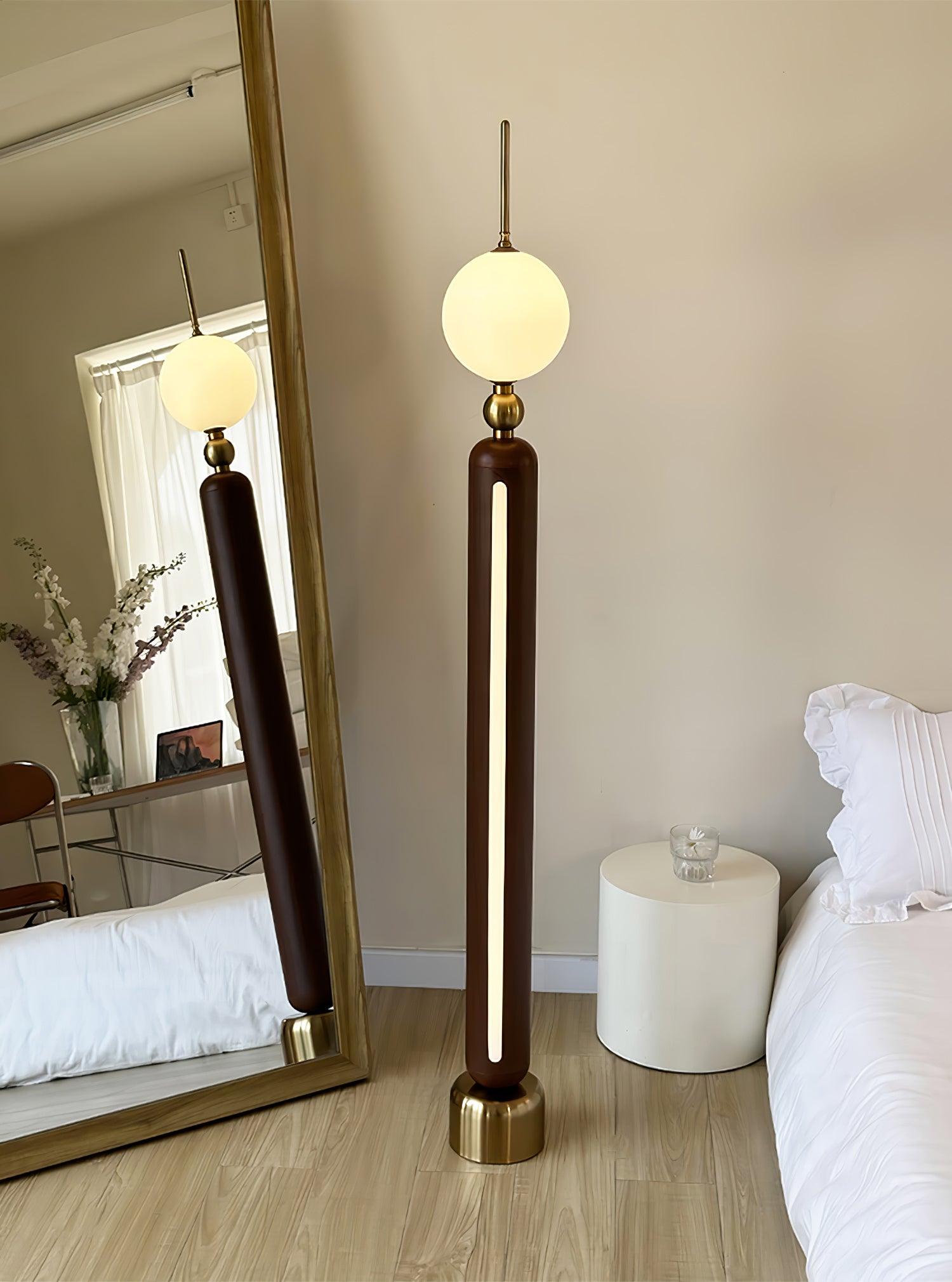 Avynen Futuristic Stainless Steel Floor Lamp - Blowlighting