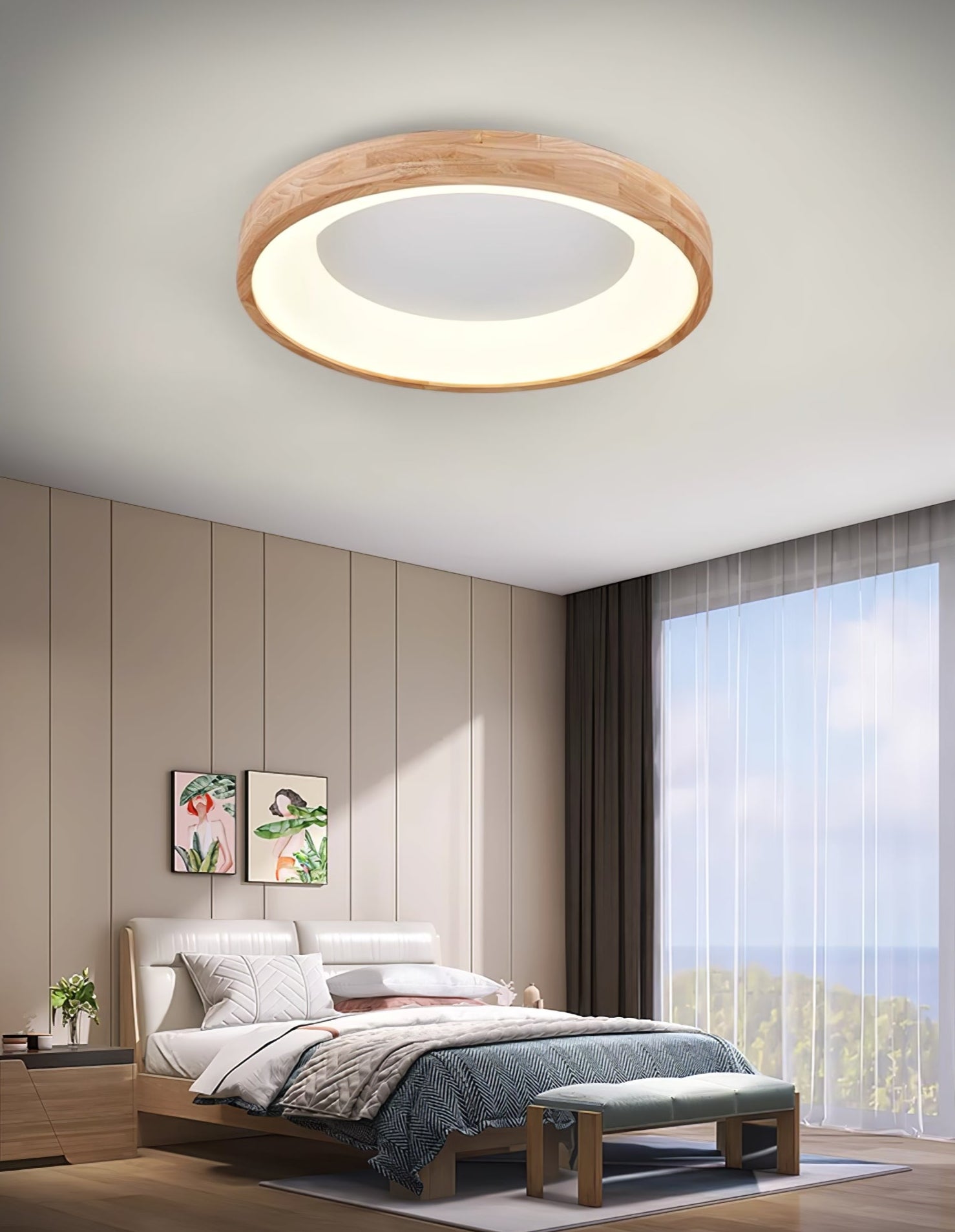 Ligna Square Ceiling Light - Blowlighting