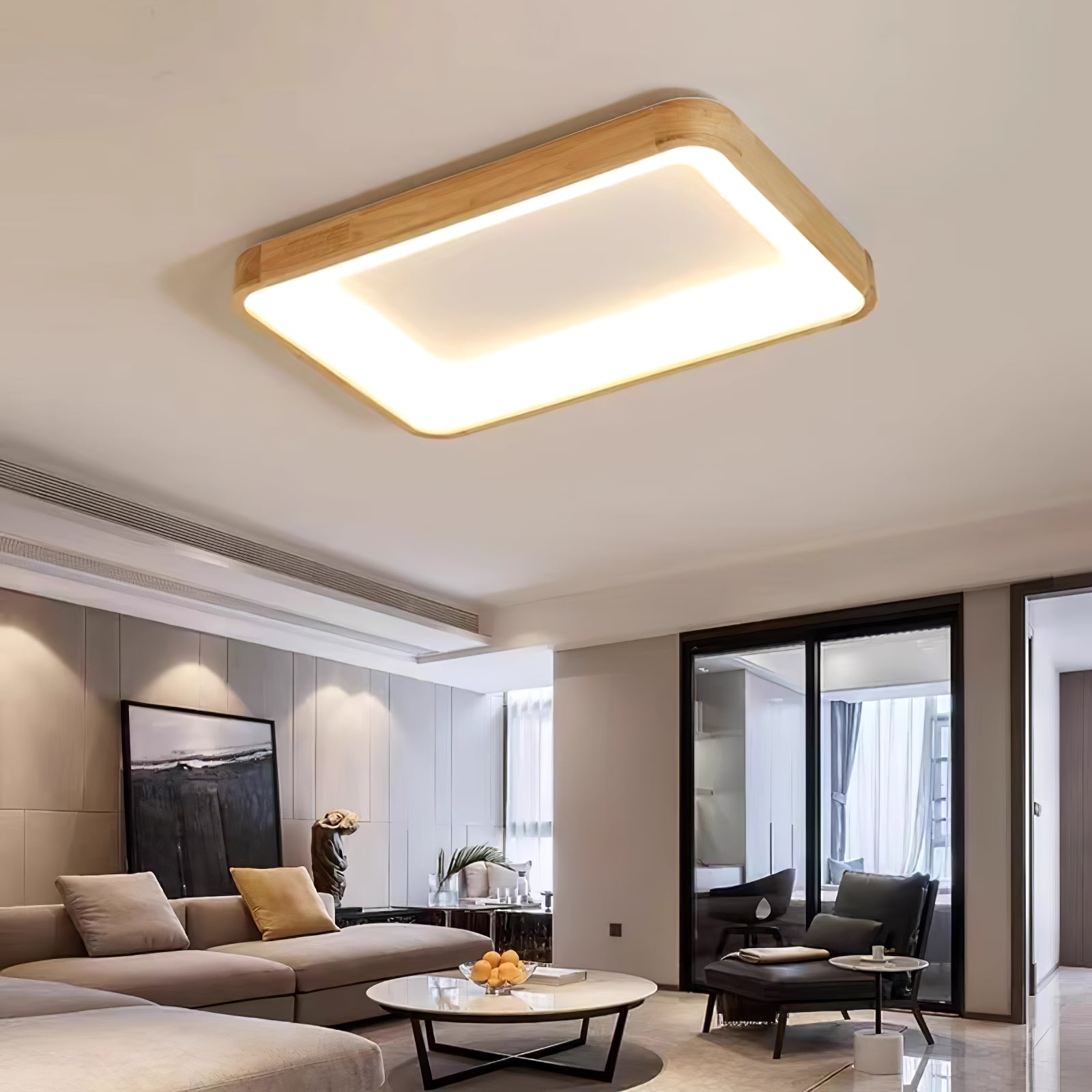 Ligna Square Ceiling Light - Blowlighting