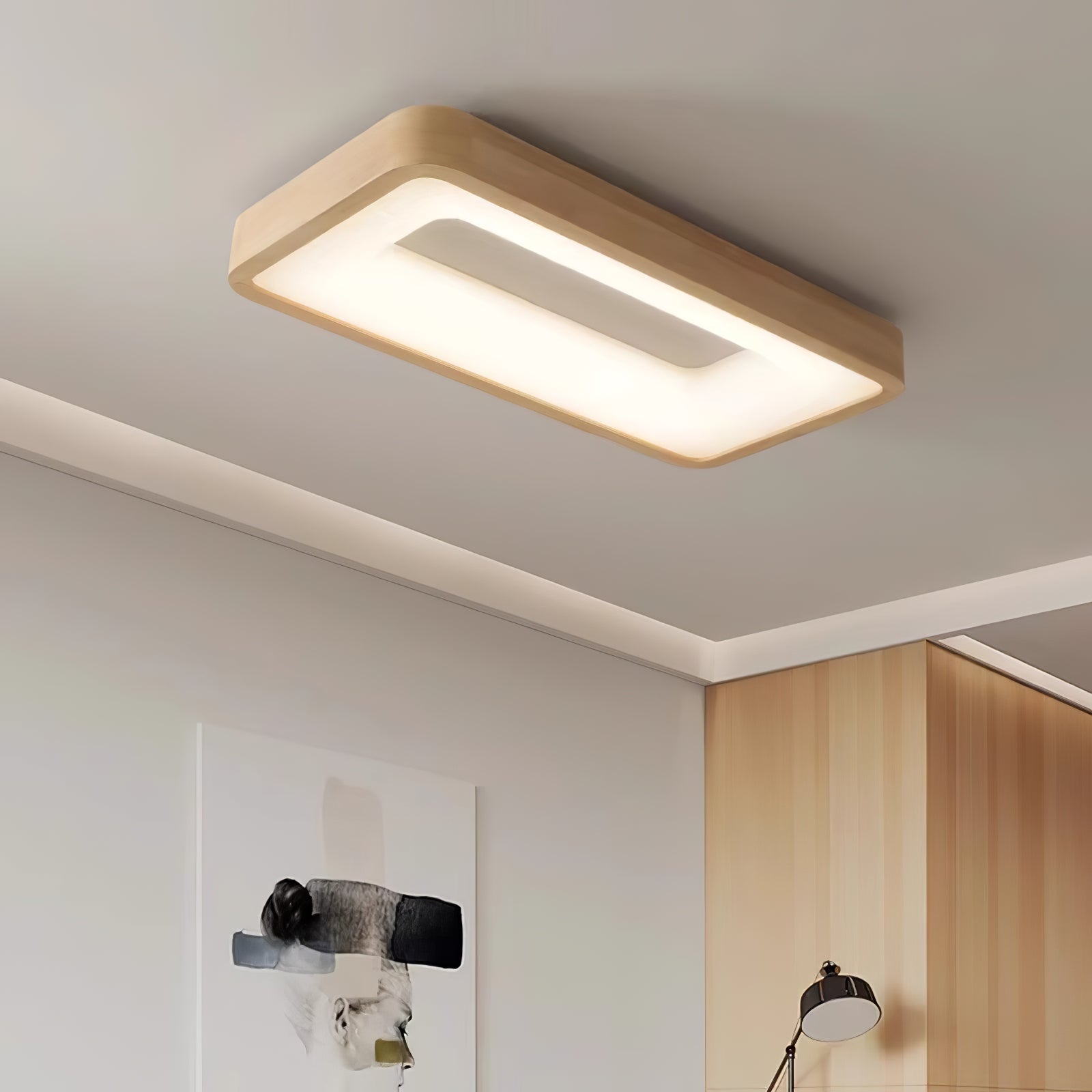 Ligna Square Ceiling Light - Blowlighting