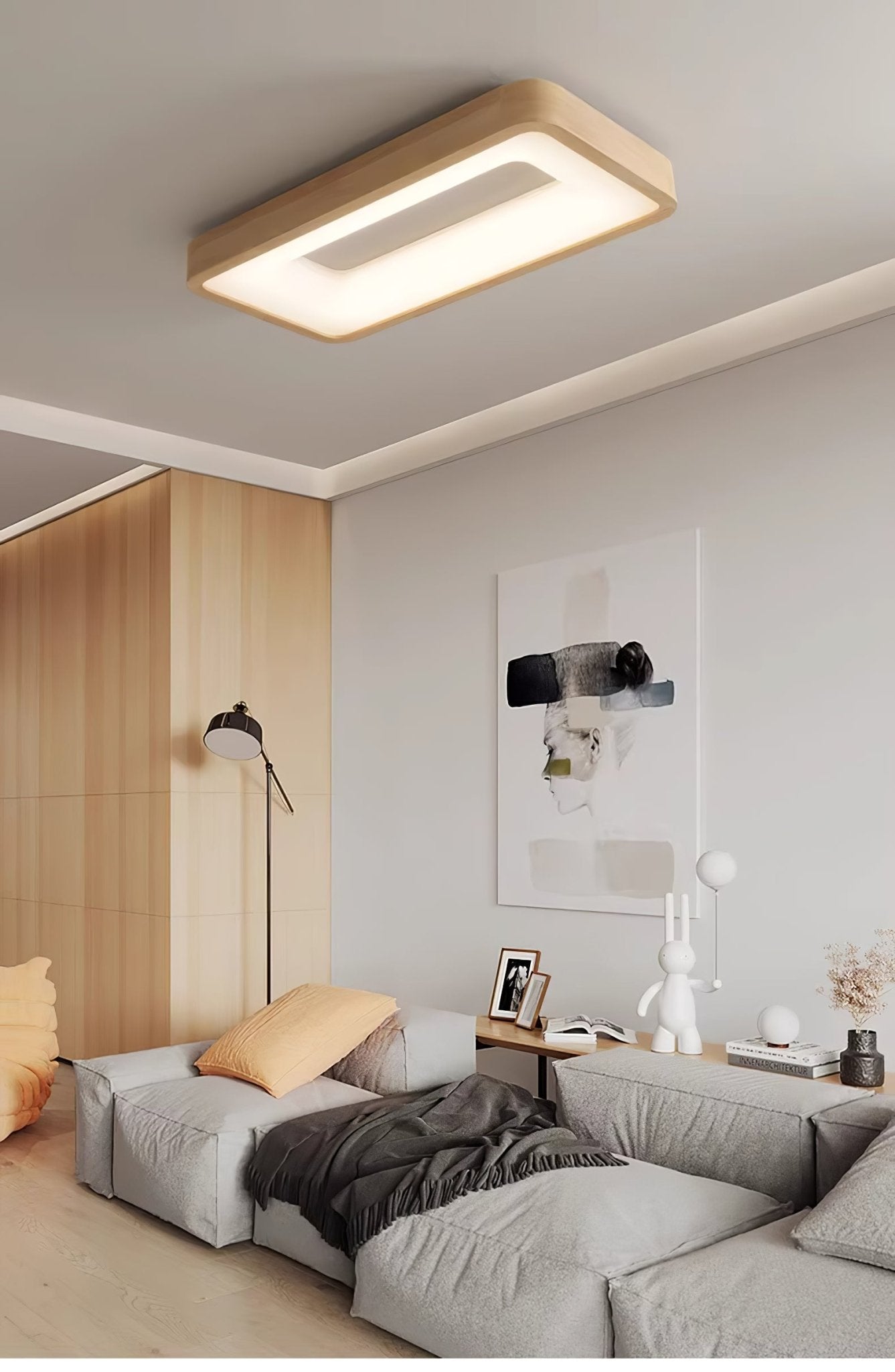 Ligna Square Ceiling Light - Blowlighting