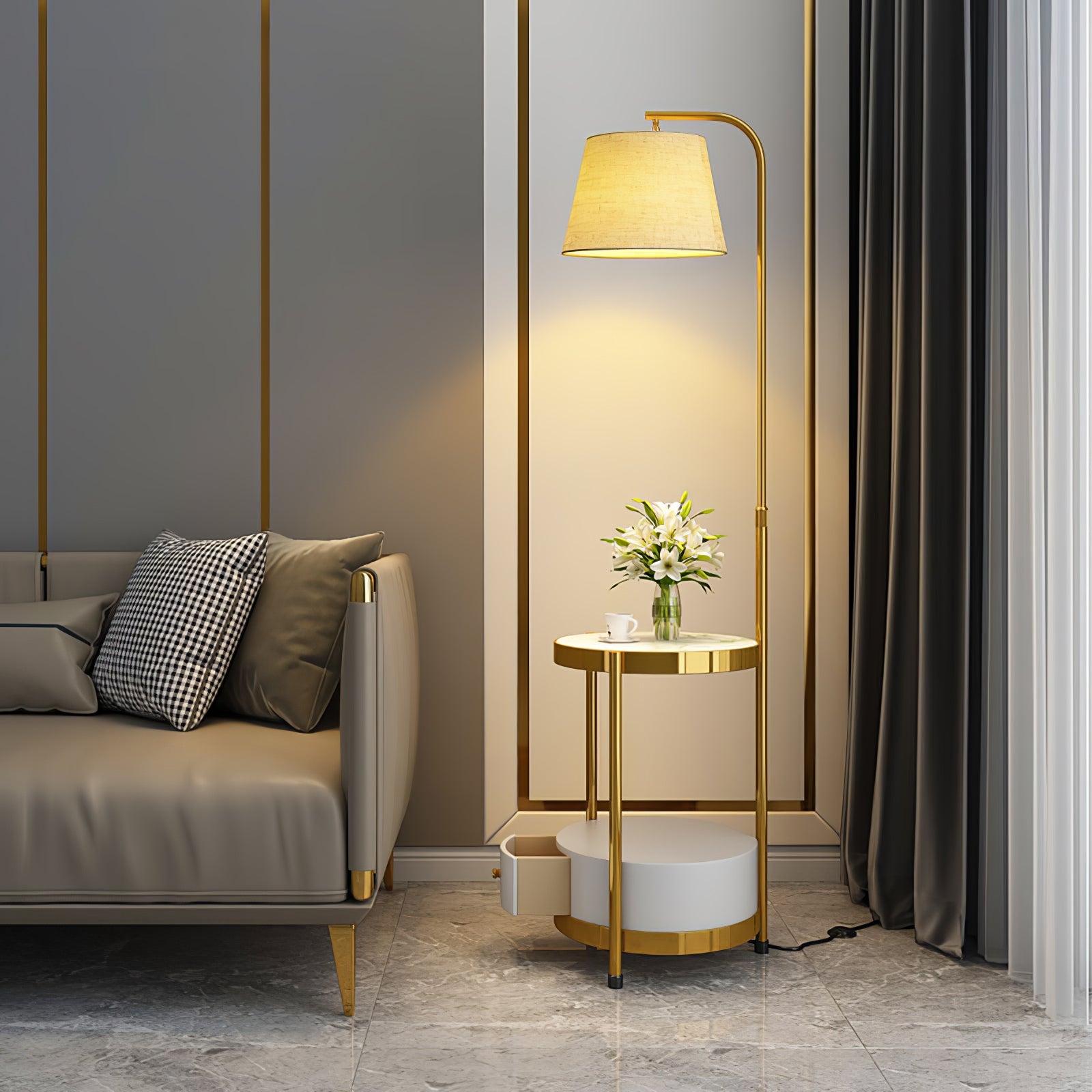Lilah Floor Lamp - Blowlighting