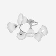 Lily Natural Glass Cascade Ceiling Light