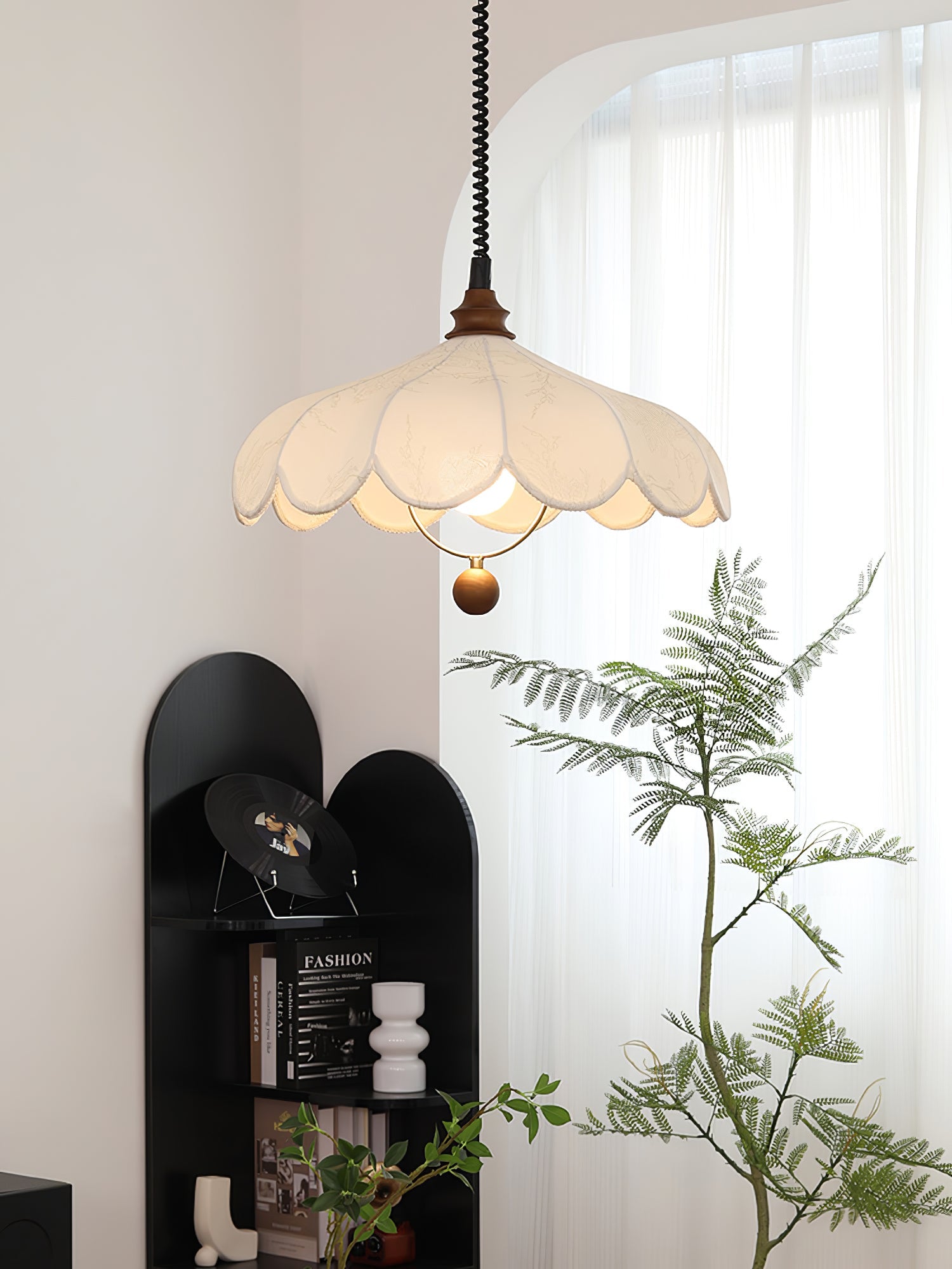 Lily Fabric Pendant Lamp - Blowlighting