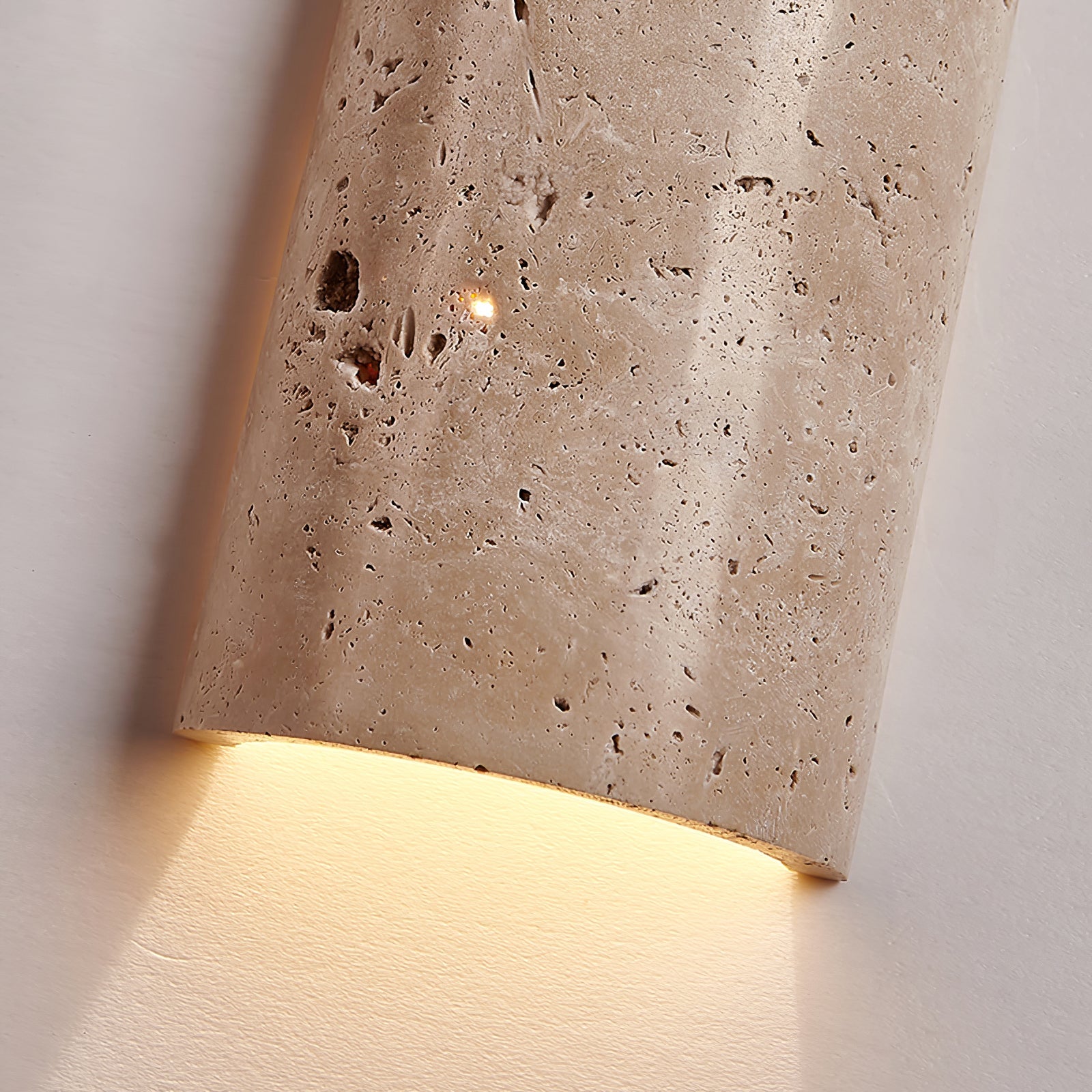 Olvenan Travertine Wall Light - Blowlighting