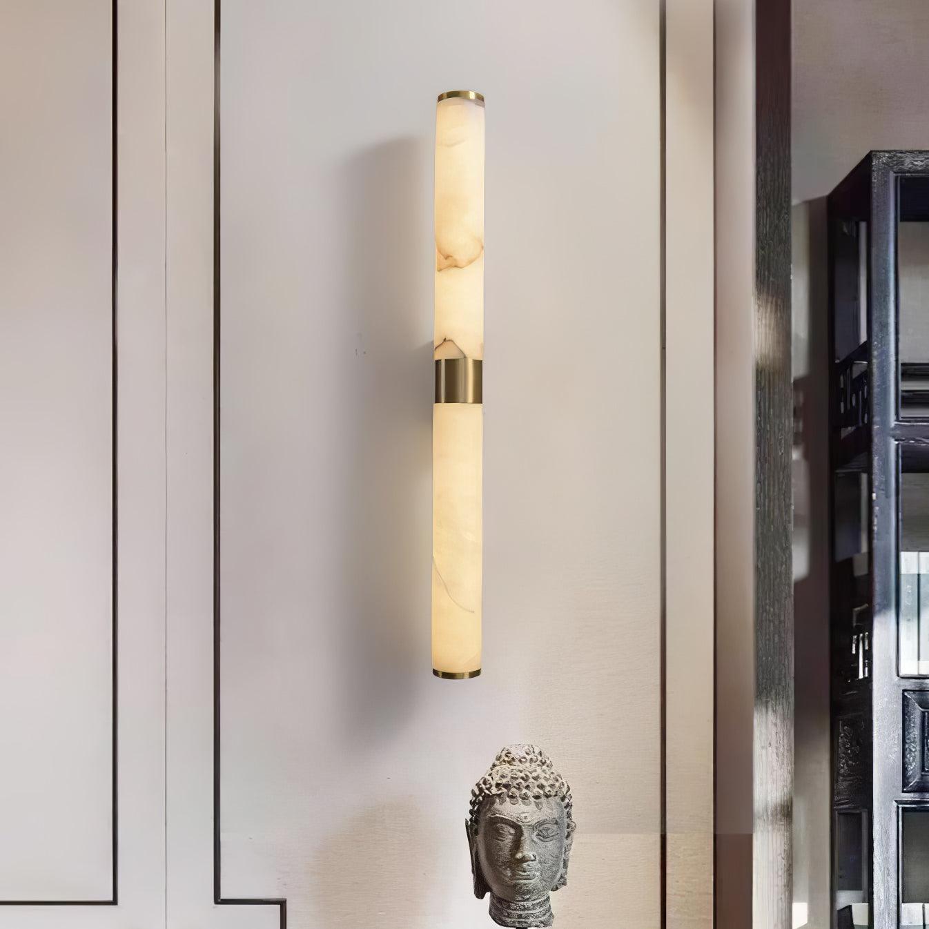 Olmirira Minimalist Alabaster Wall Lamp - Blowlighting