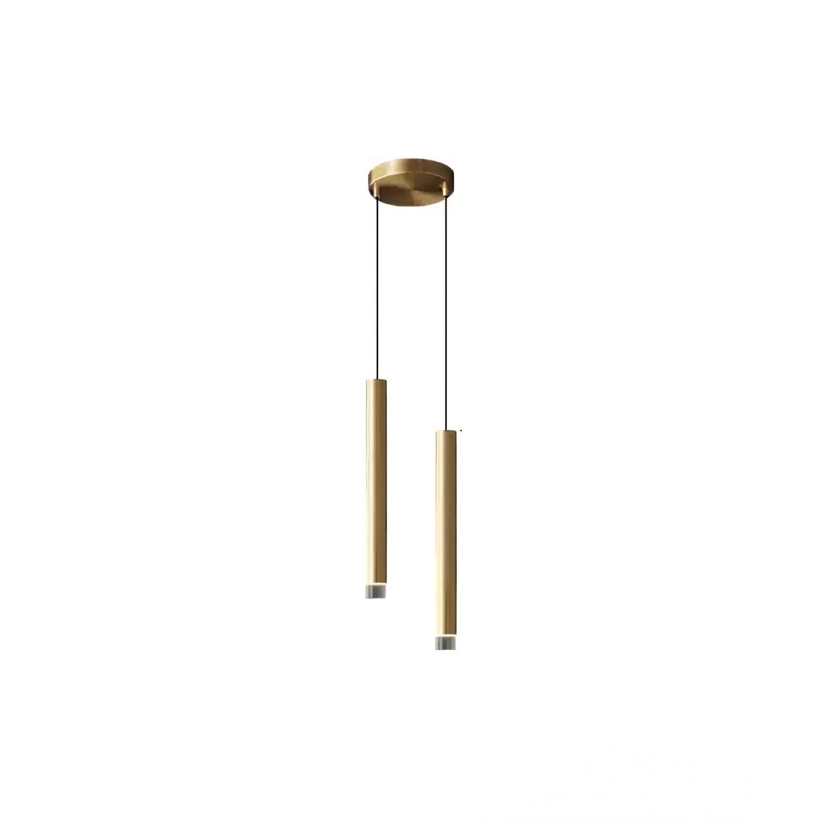 Cetheel Modern Minimalist Brass Plastic Pendant Light - Blowlighting