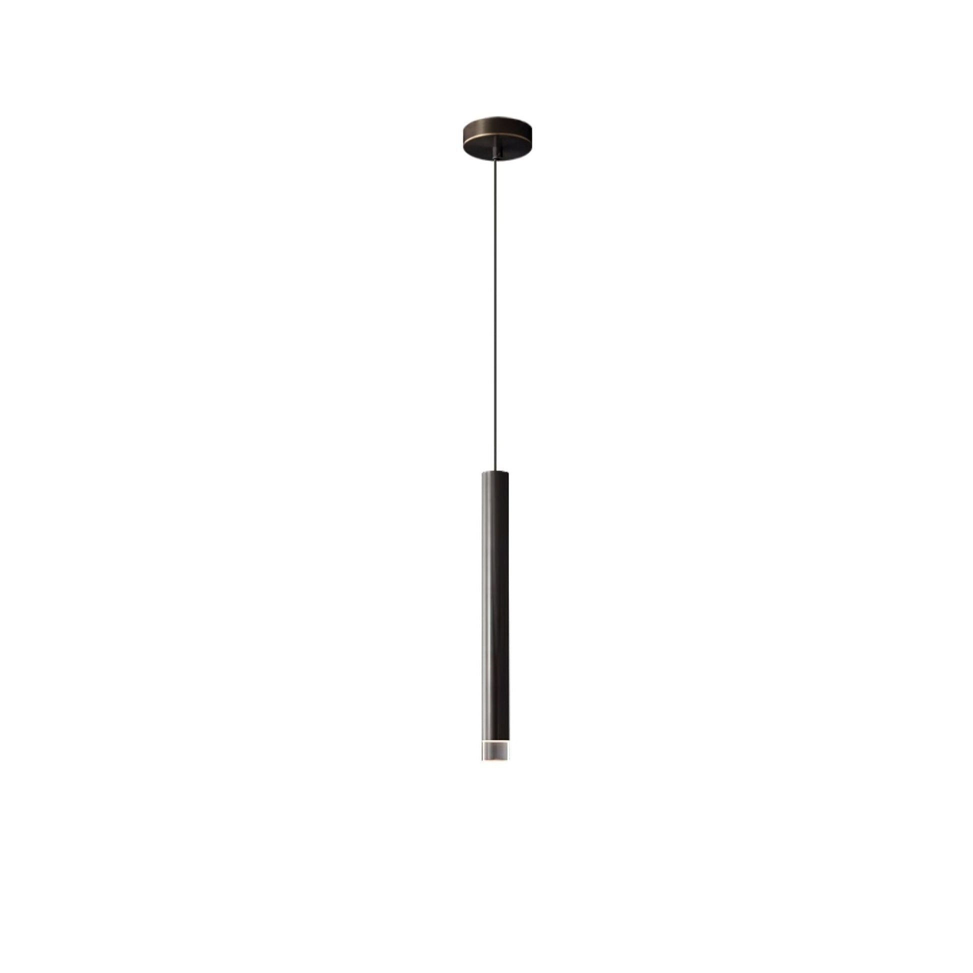 Cetheel Modern Minimalist Brass Plastic Pendant Light - Blowlighting