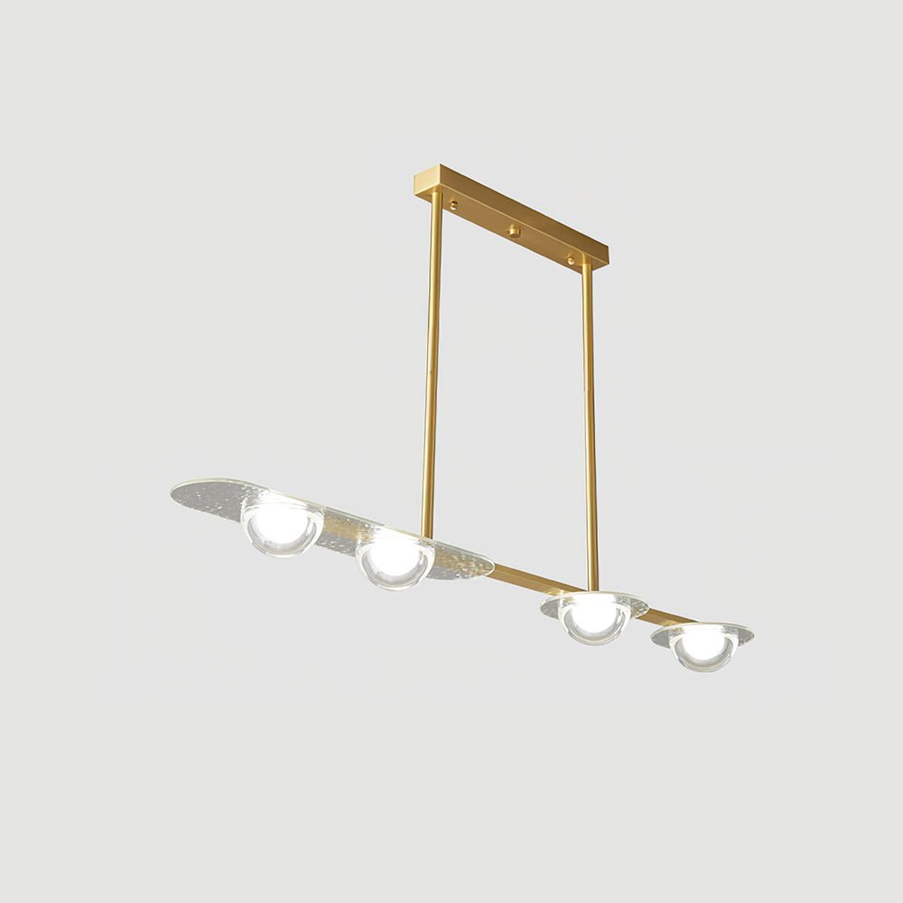 Aurora Pendant Lamp Linear Glass Minimalist - Blowlighting
