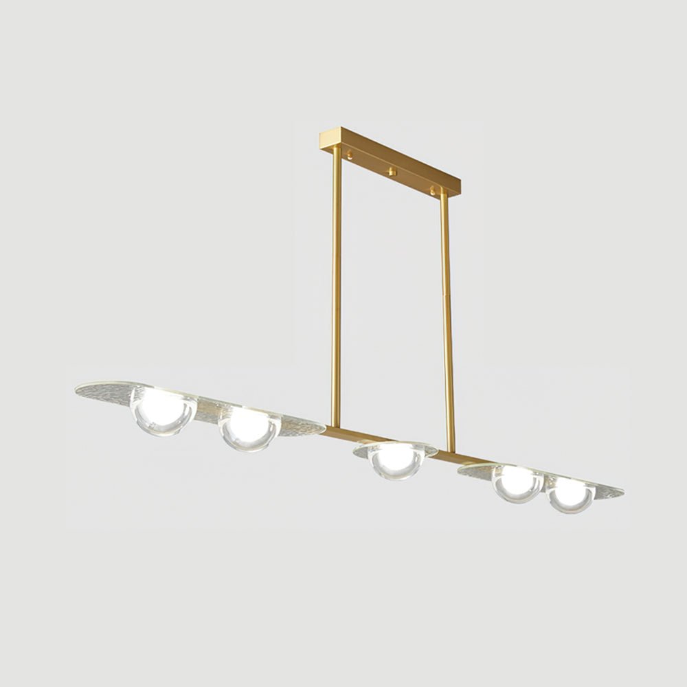 Aurora Pendant Lamp Linear Glass Minimalist - Blowlighting