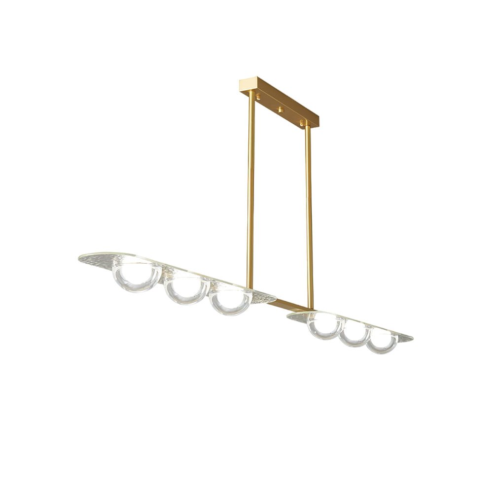 Aurora Pendant Lamp Linear Glass Minimalist - Blowlighting